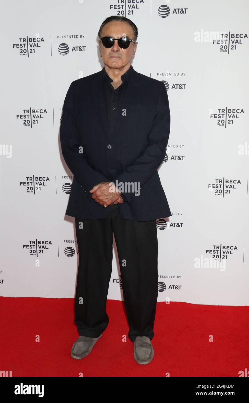 Nueva York, NY, EE.UU. 21st de junio de 2021. Dan Hedaya en el Festival de Cine de Tribeca 2021, estreno del Comité God en Brooklyn Commons Metrotech en la ciudad de Nueva York el 20 de junio de 2021 Crédito: RW Media Punch/Alamy Live News Foto de stock