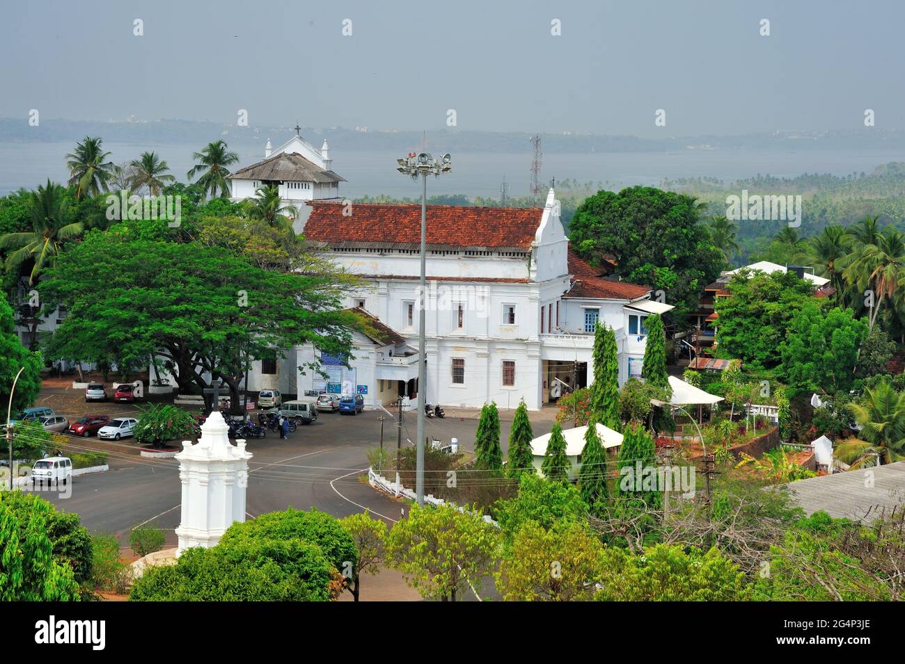 Iglesia Nuestra Señora del Pilar, Pilar, Goa, India Fotografía de stock