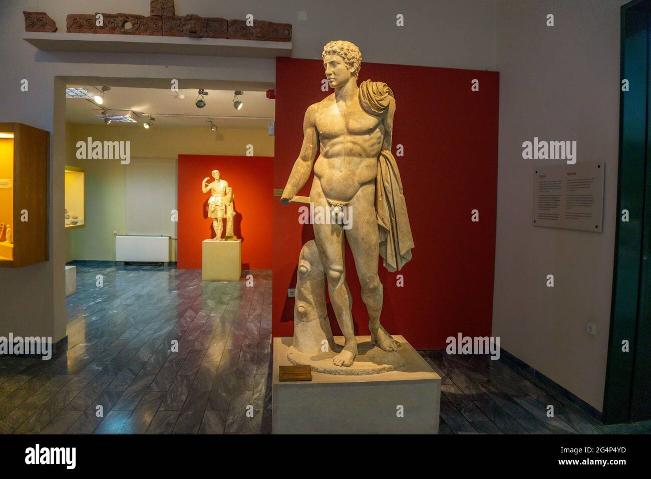 Messene, Grecia, 20 de junio de 2021 Hallazgos arqueológicos en el