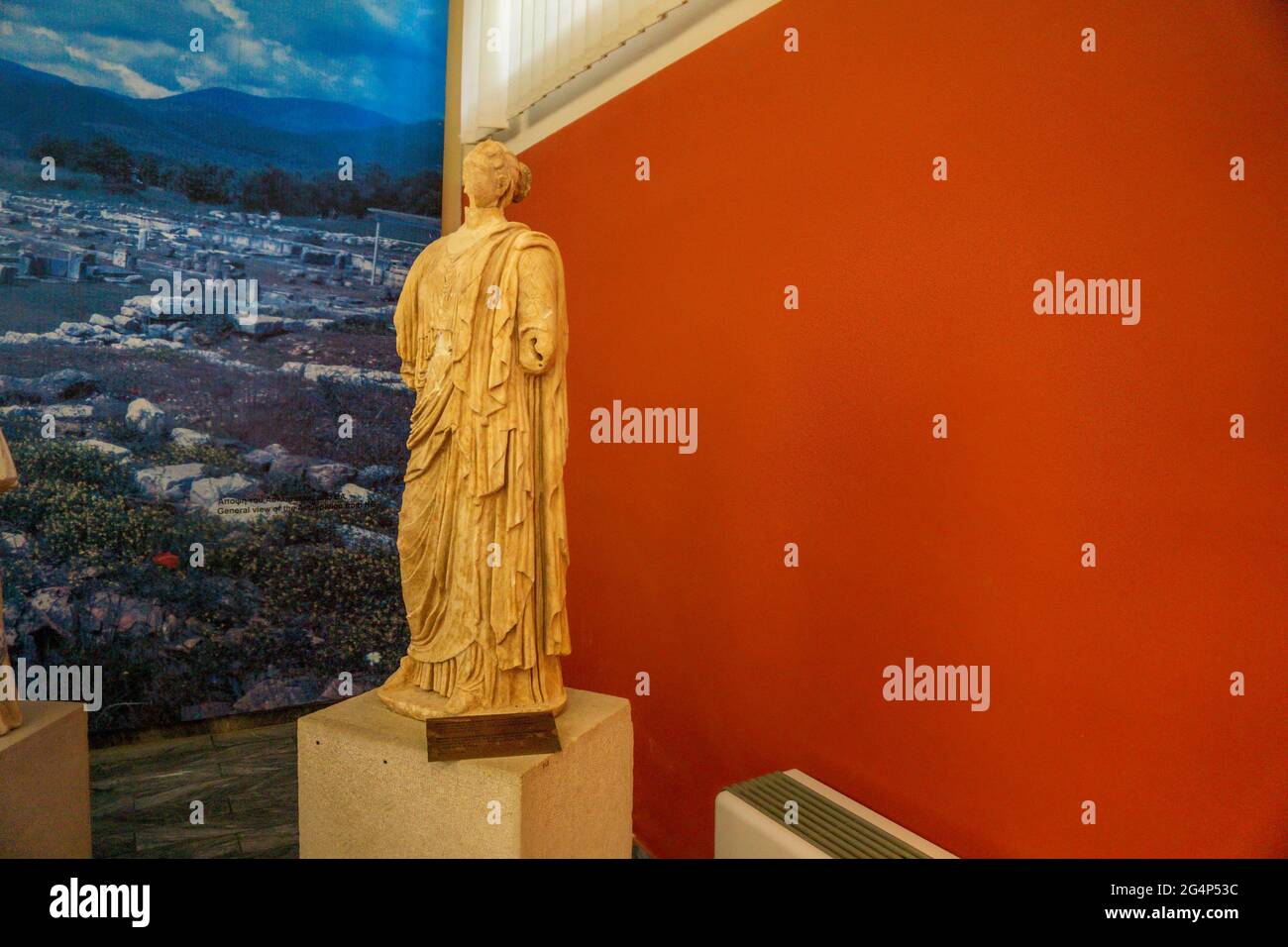 Messene, Grecia, 20 de junio de 2021 Hallazgos arqueológicos en el