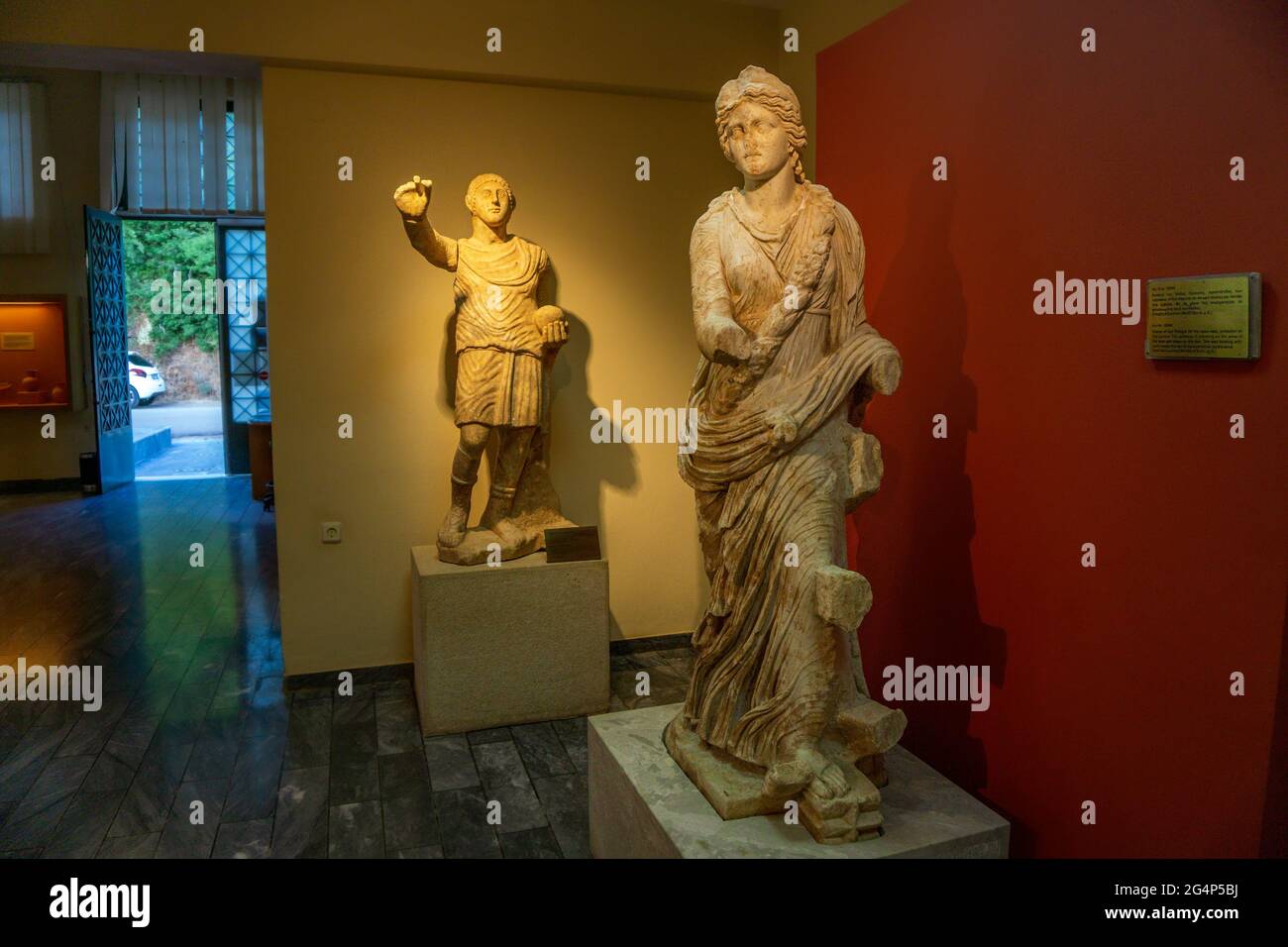 Messene, Grecia, 20 de junio de 2021 Hallazgos arqueológicos en el