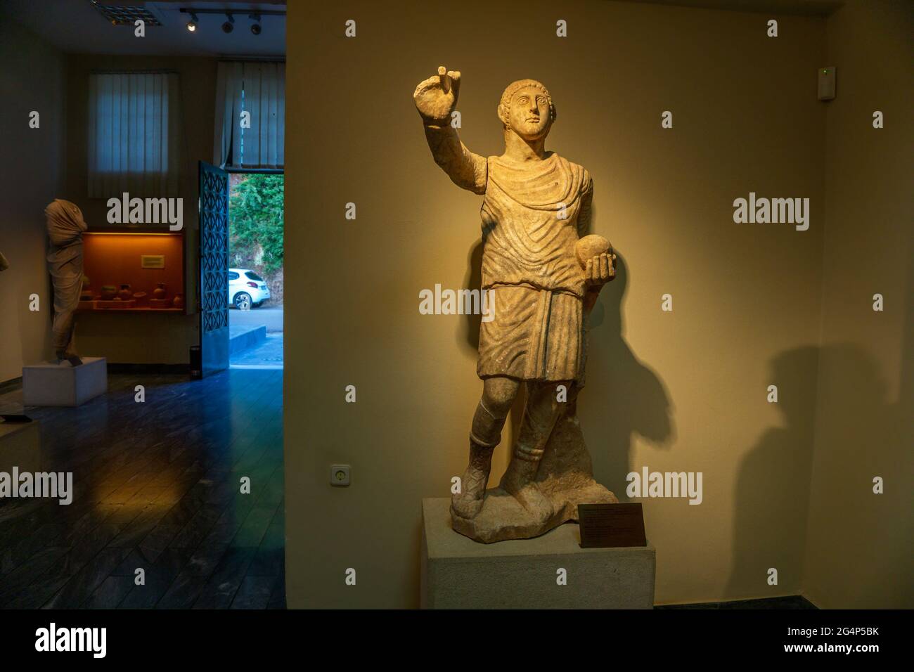 Messene, Grecia, 20 de junio de 2021 Hallazgos arqueológicos en el