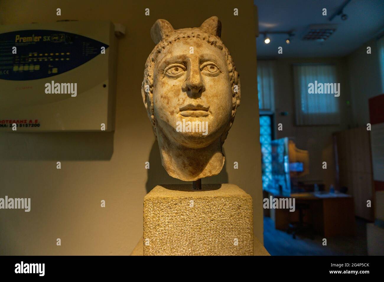 Messene, Grecia, 20 de junio de 2021 Hallazgos arqueológicos en el