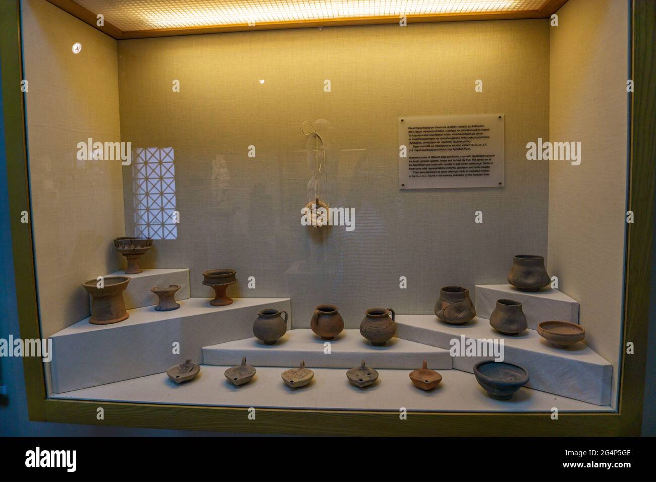 Messene, Grecia, 20 de junio de 2021 Hallazgos arqueológicos en el