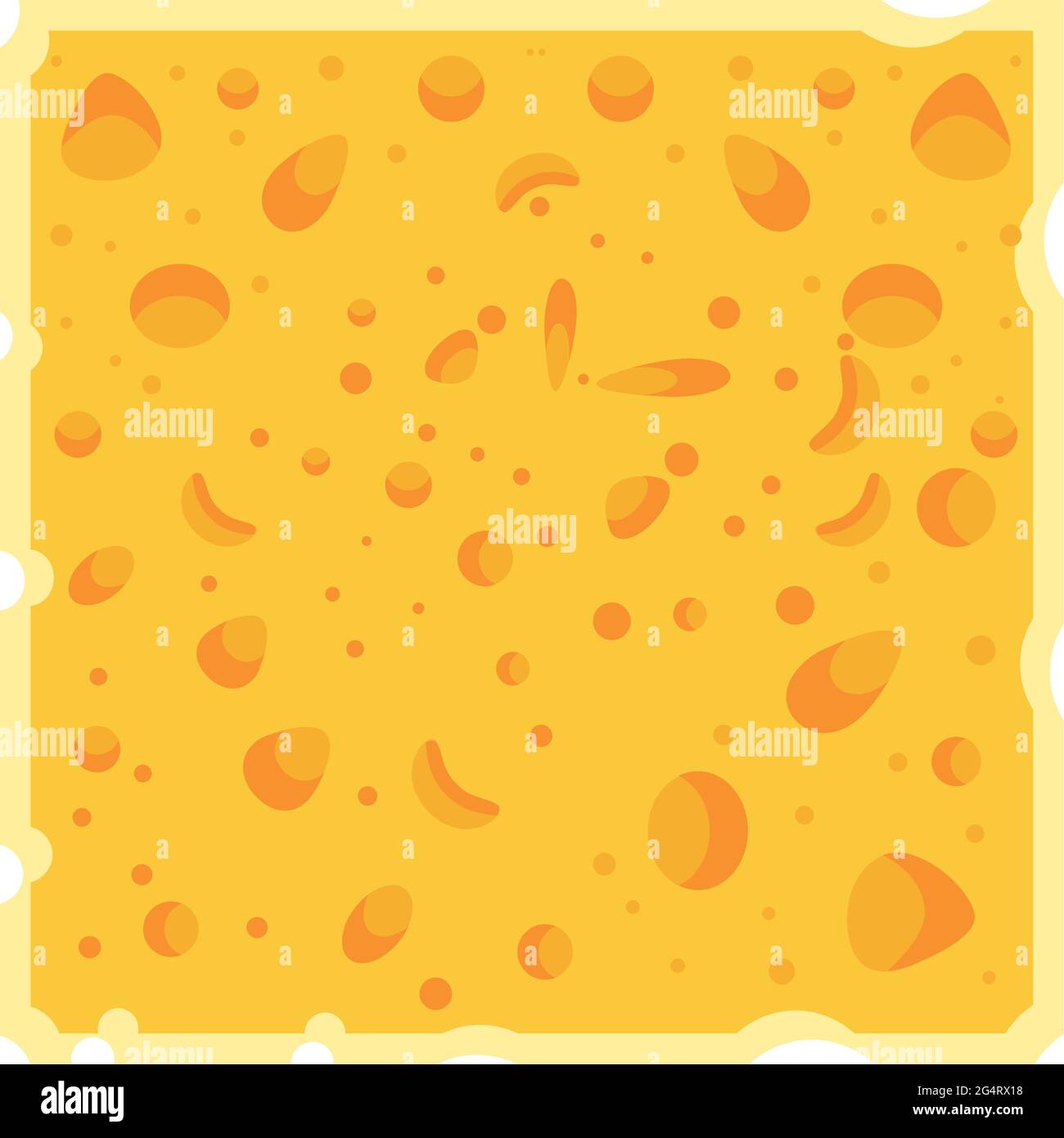 icono de queso cuadrado Ilustración del Vector