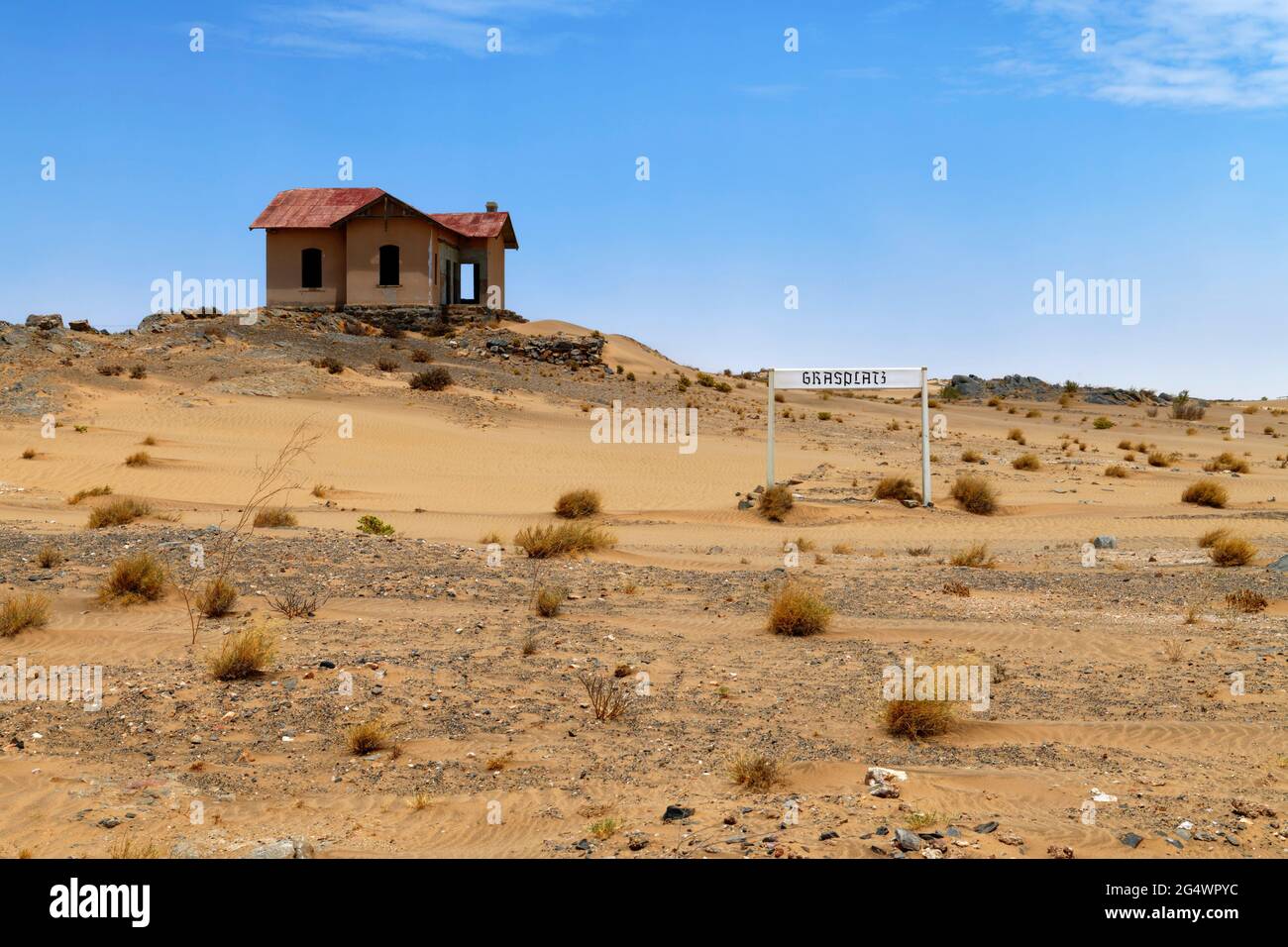 Parque Nacional Sperrgebiet Estación de tren abandonada 'Grasplatz