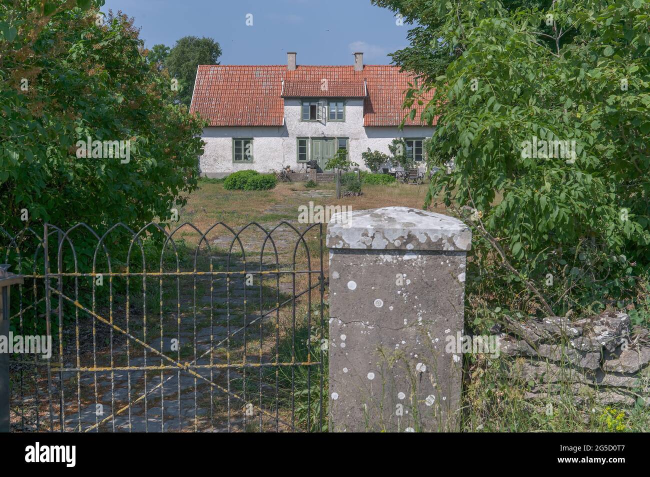 Bodega Langmyre, Burgsvik-Hamra, Suecia, Gotland Foto de stock