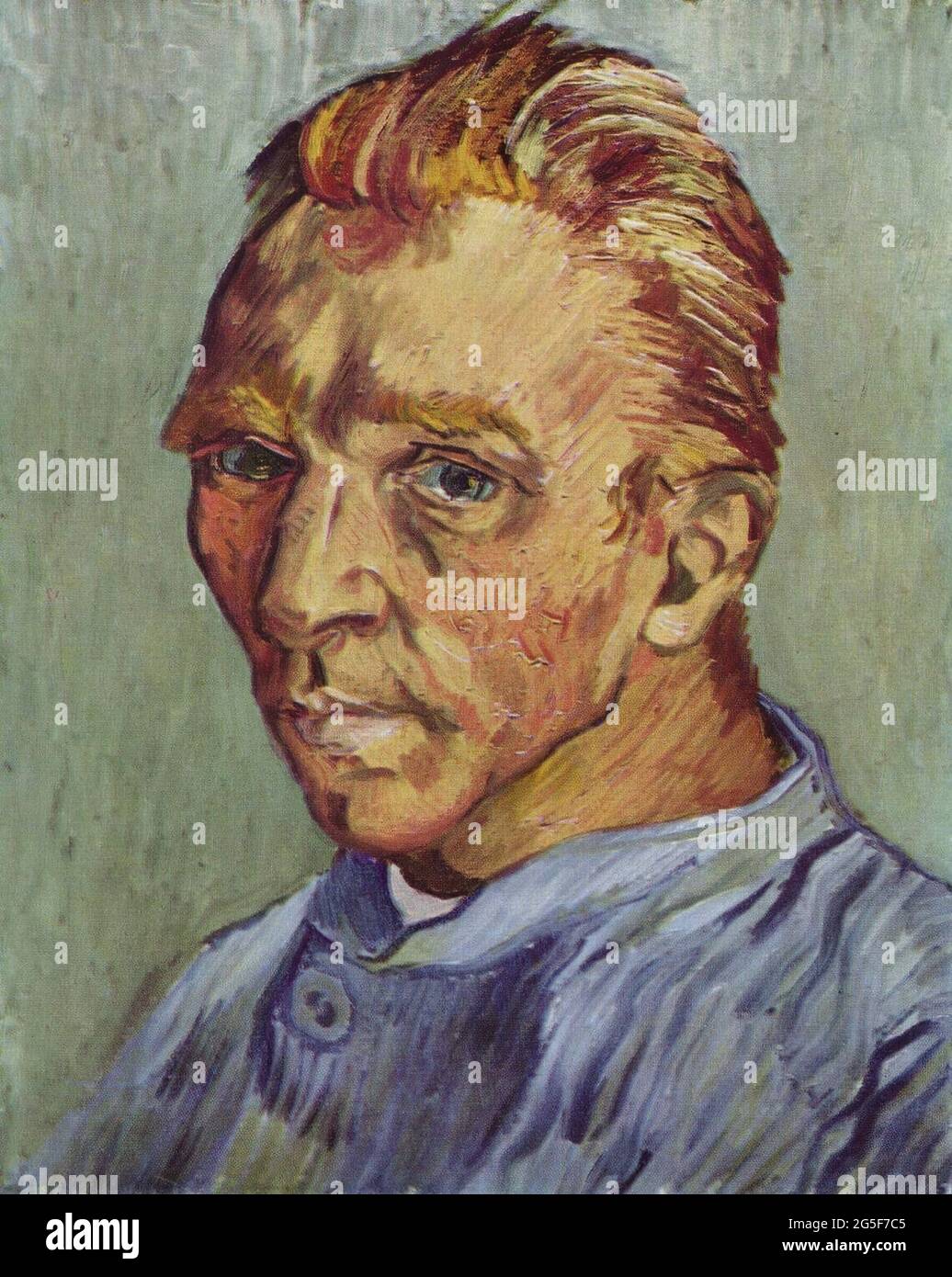 Vincent Van Gogh - autorretrato 2 1888 Foto de stock