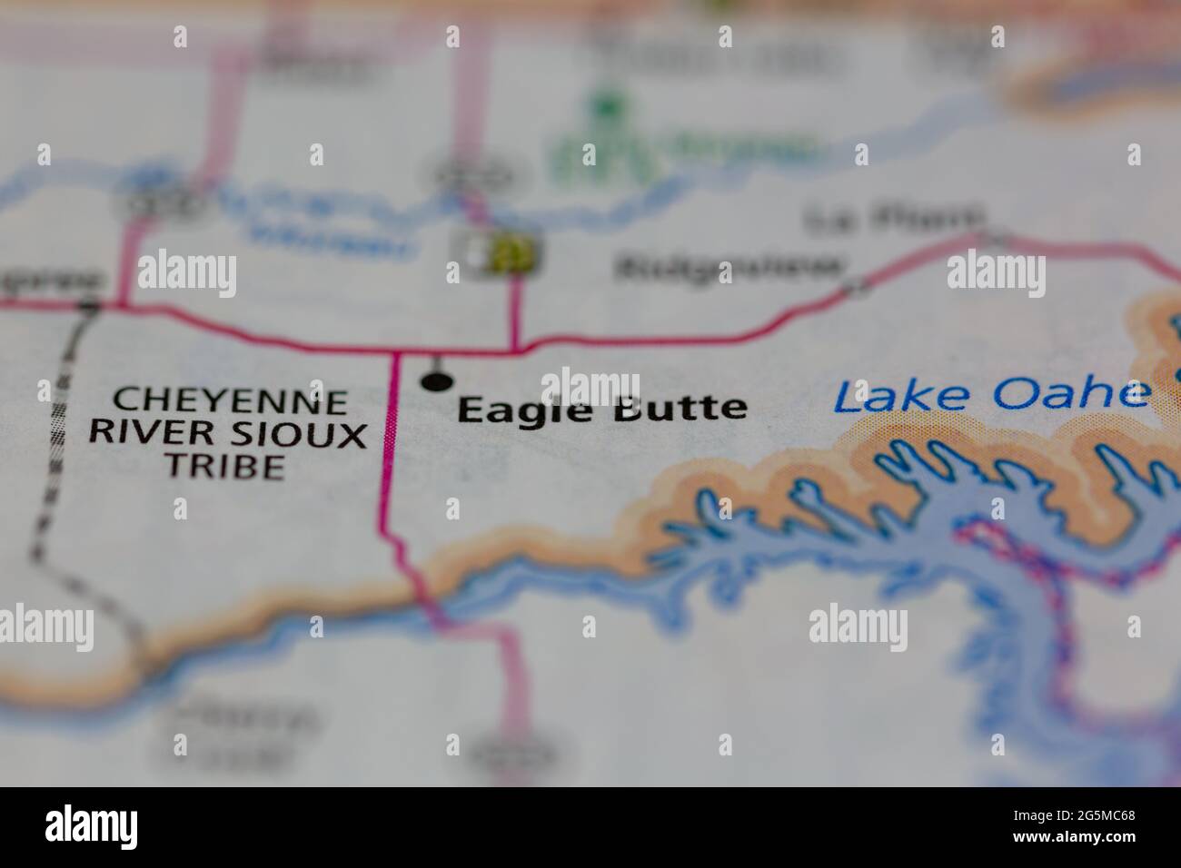 Mapa de eagle butte fotografías e imágenes de alta resolución Alamy