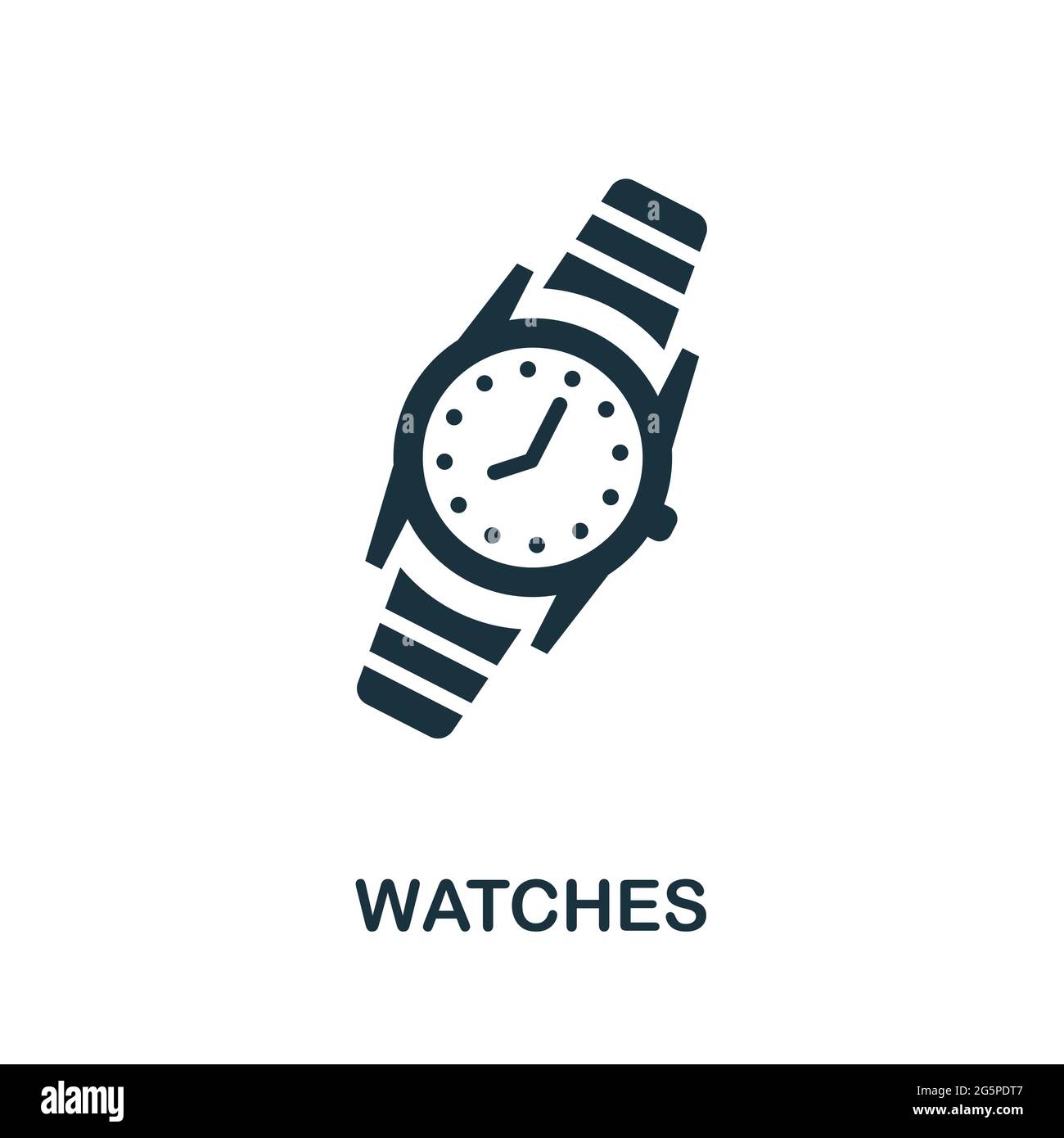 Icono de relojes. Elemento simple de la colección de joyería. Creative  Watches icono de diseño web, plantillas, infografías y mucho más Imagen  Vector de stock - Alamy