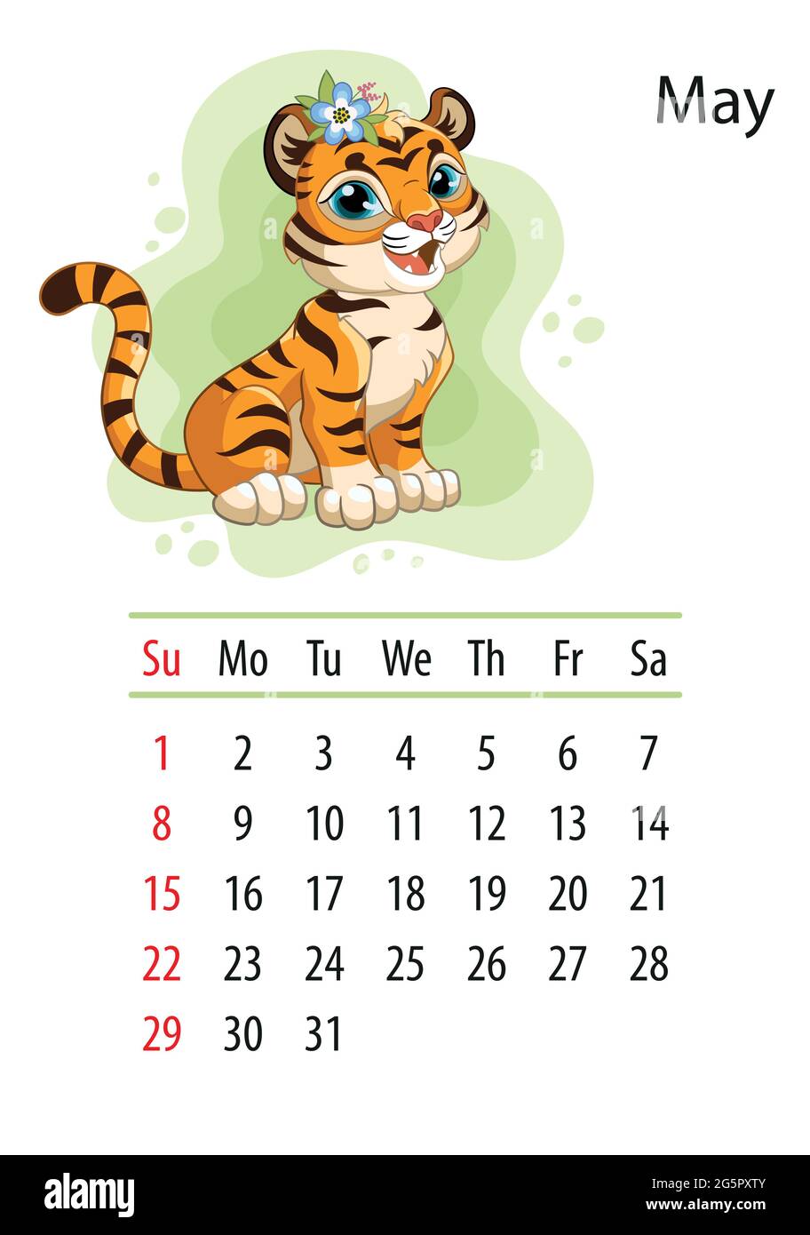 Símbolo Del Año 2022 Para La Decoración Del Calendario. Noviembre 2022. Año  Nuevo Del Tigre Según El Calendario Chino U Oriental. Linda Ilustración  Vectorial En Estilo De Dibujo A Mano Ilustraciones svg