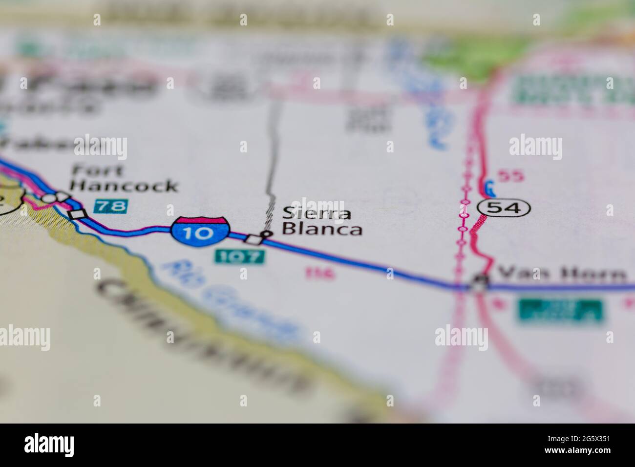 Mapa de sierra blanca fotografías e imágenes de alta resolución Alamy