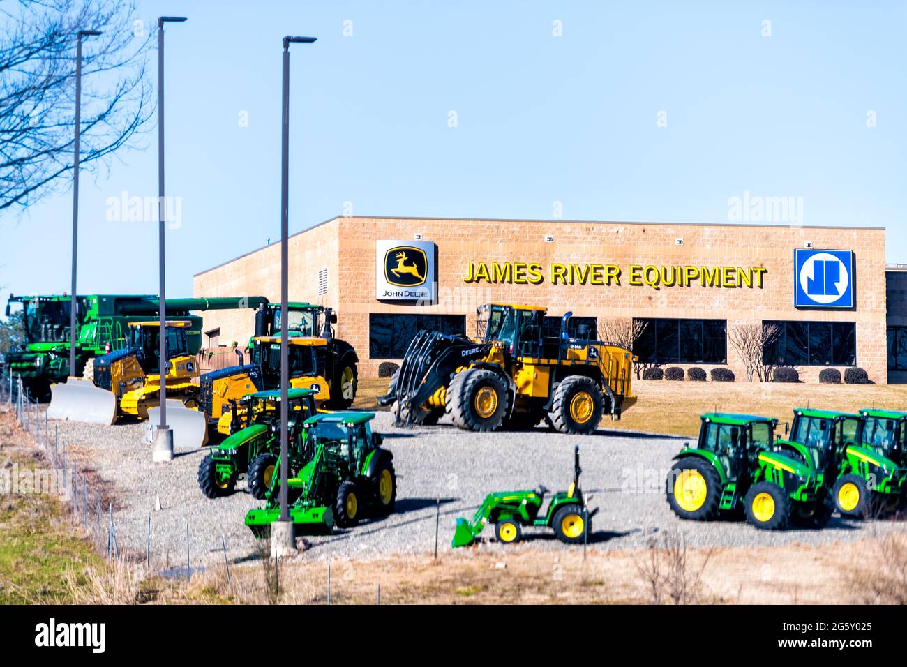 Richmond, EE.UU. 5 de marzo de 2021 Firme para la agencia local de