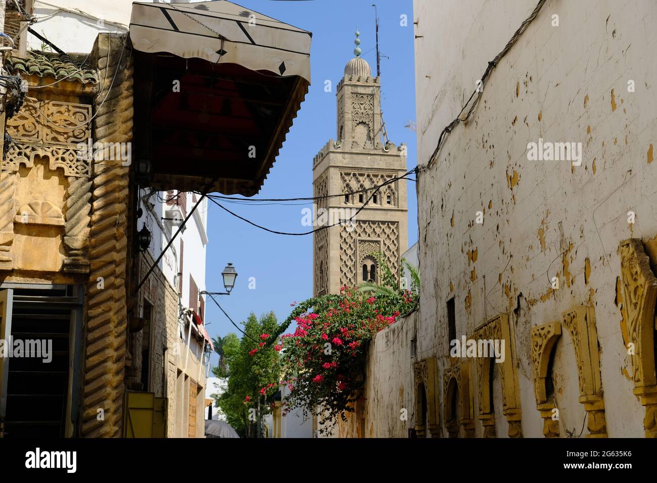 Marruecos Casablanca - Vista a la ciudad Foto de stock