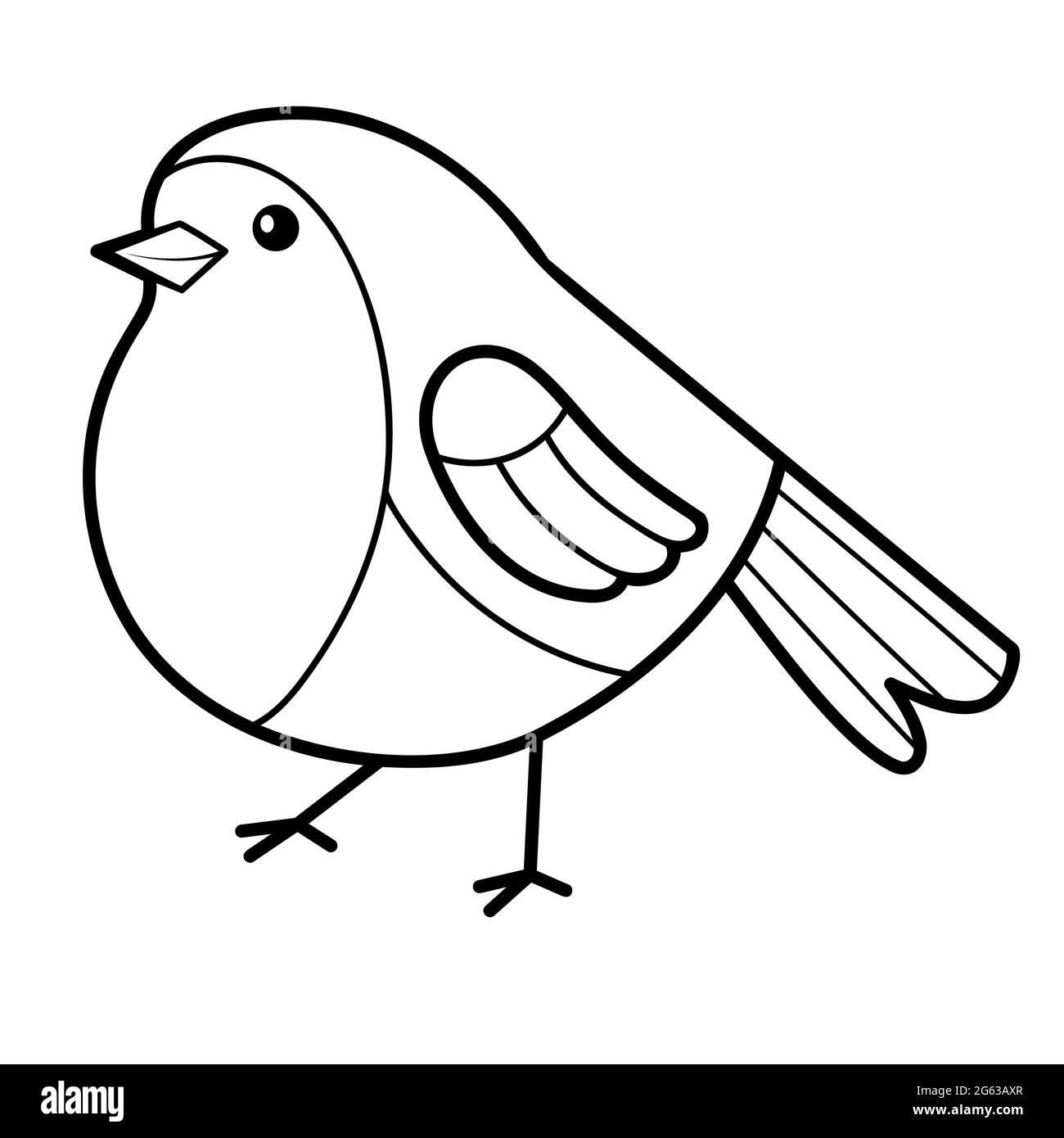 dibujo-de-petirrojo-para-colorear