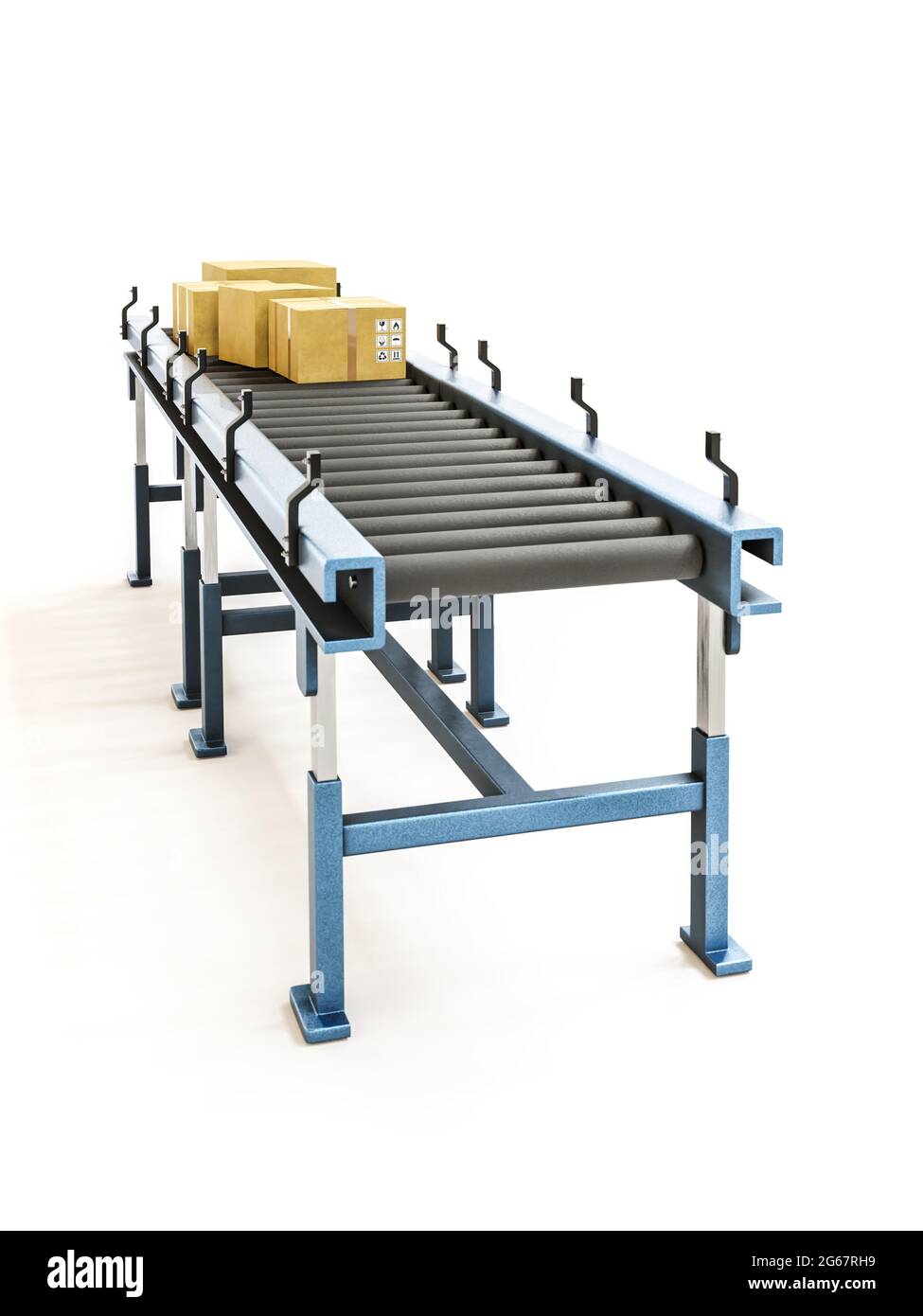 Roller conveyor Imágenes recortadas de stock - Alamy