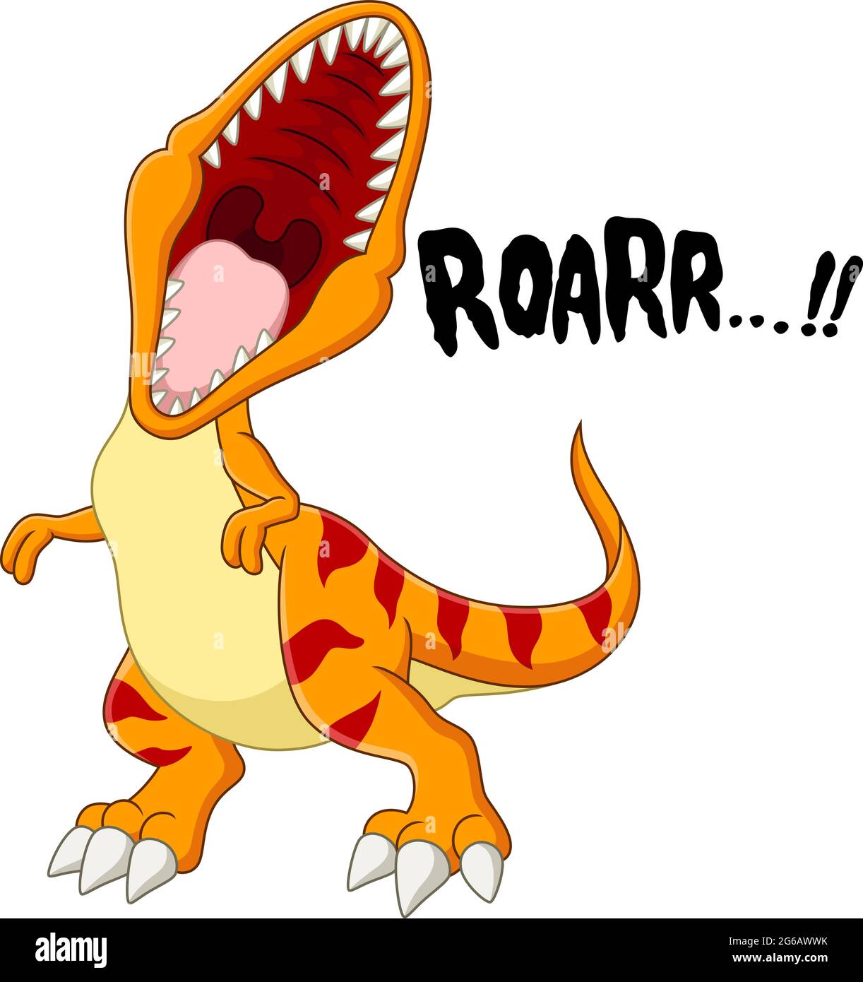 Dibujos animados tyrannosaurus rex dinosaurio rugido Imagen Vector de stock - Alamy Dibujos animados tyrannosaurus rex dinosaurio rugido Imagen Vector de stock - Alamy
