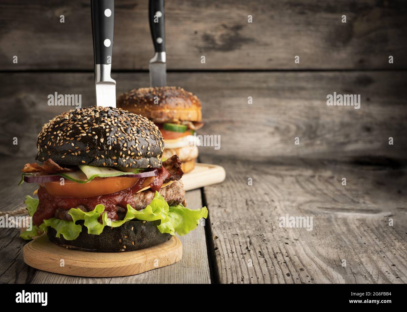Fondos negros de comida rapida fotografías e imágenes de alta resolución -  Página 7 - Alamy