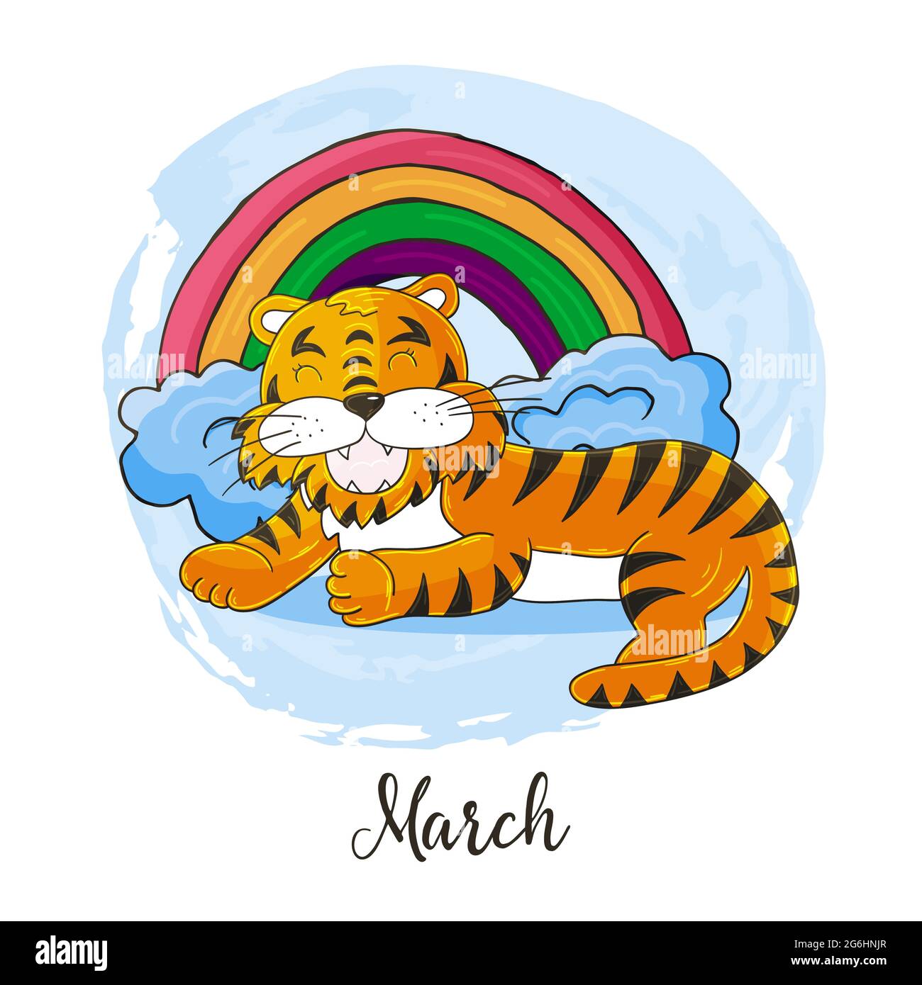 Plantilla de diseño de calendario mural para el 2022 de junio, año del  Tigre según el calendario chino o oriental. Carácter animal. Ilustración  vectorial. Semana s Imagen Vector de stock - Alamy