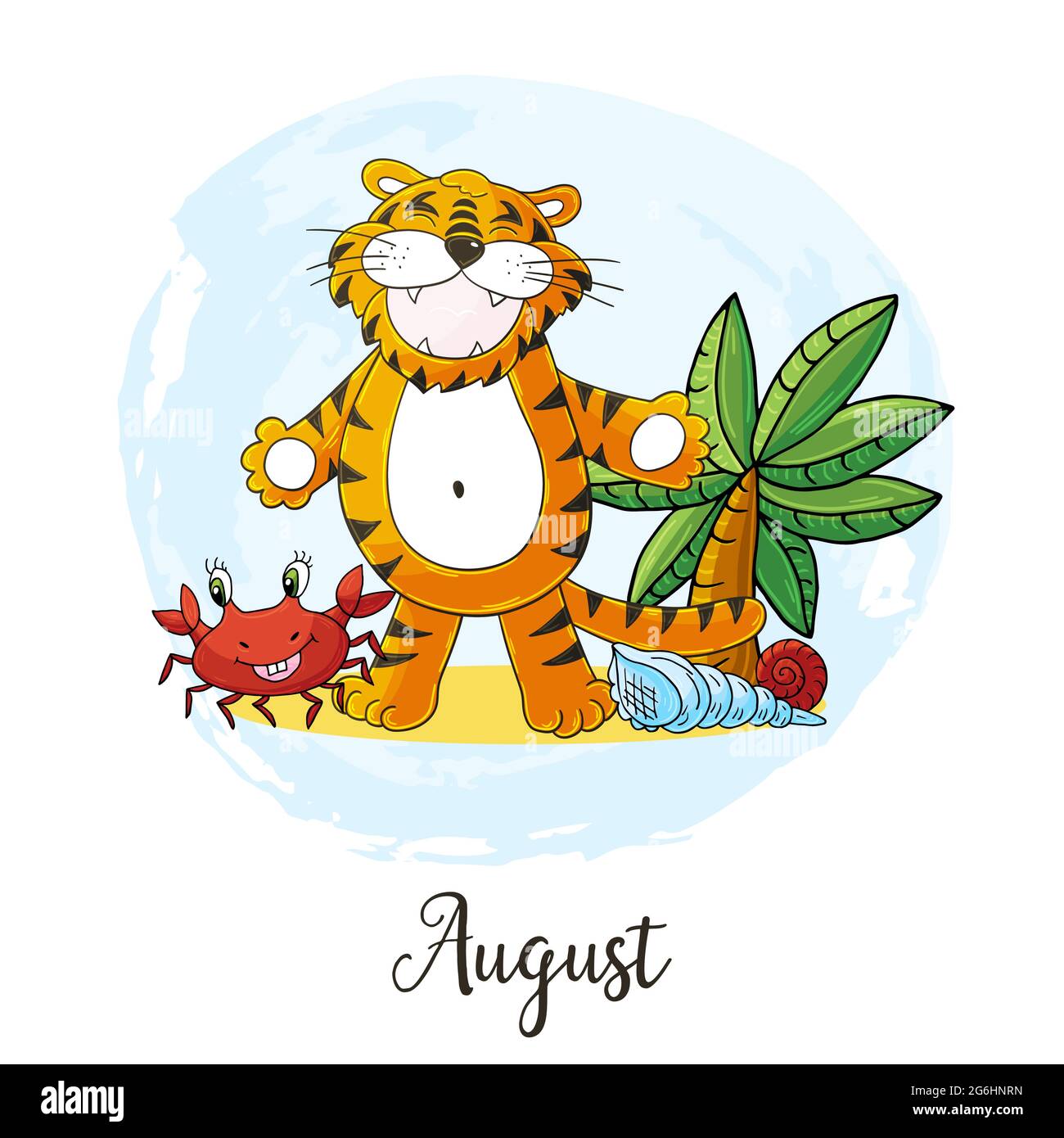 Diseño de calendario horizontal para niños de escritorio para noviembre de  2022, el año del Tigre en el calendario chino. Lindo personaje de tigre con  nieve Imagen Vector de stock - Alamy