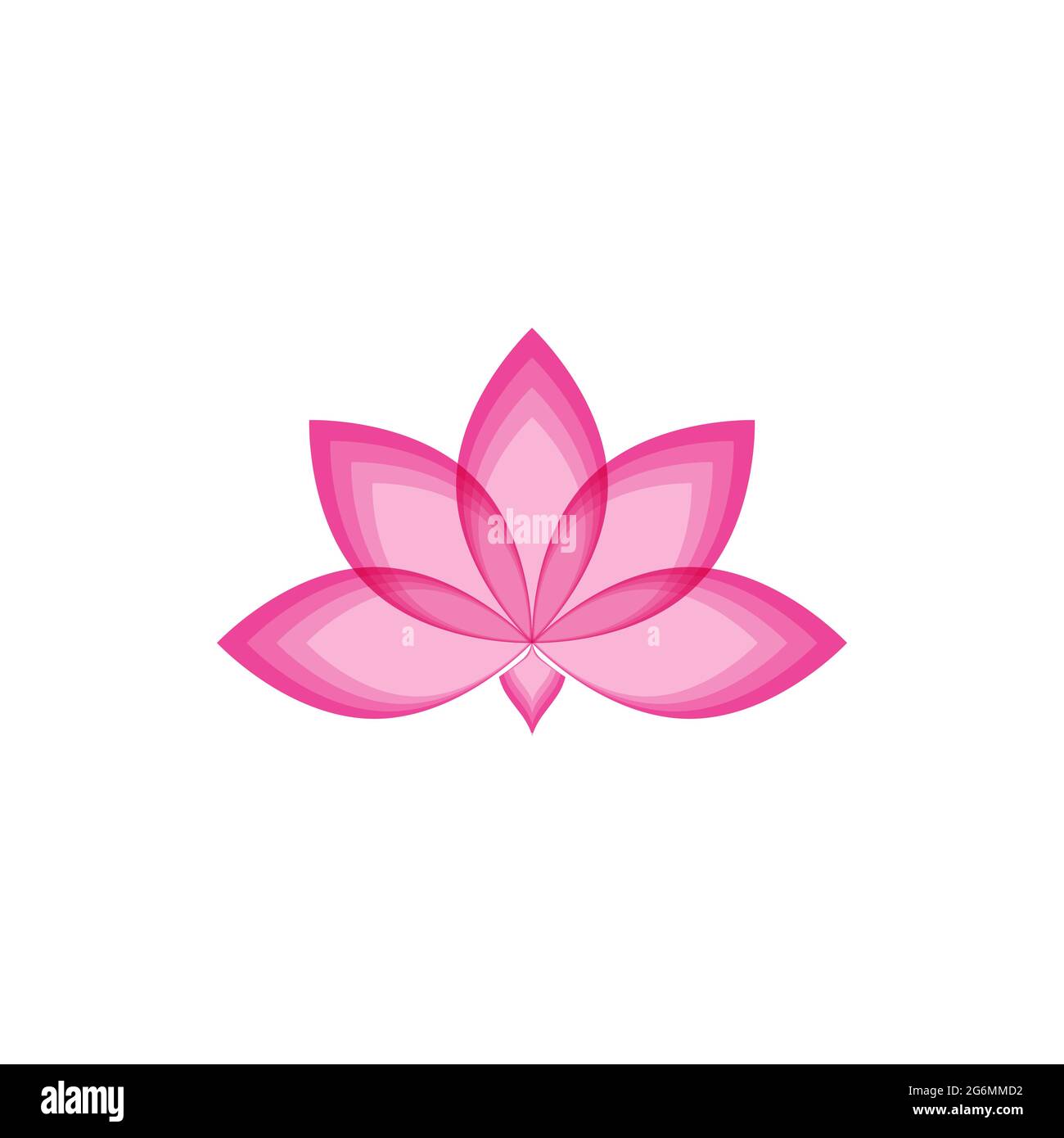 Icono de belleza Flor de Loto vector plantilla de diseño Imagen Vector de  stock - Alamy