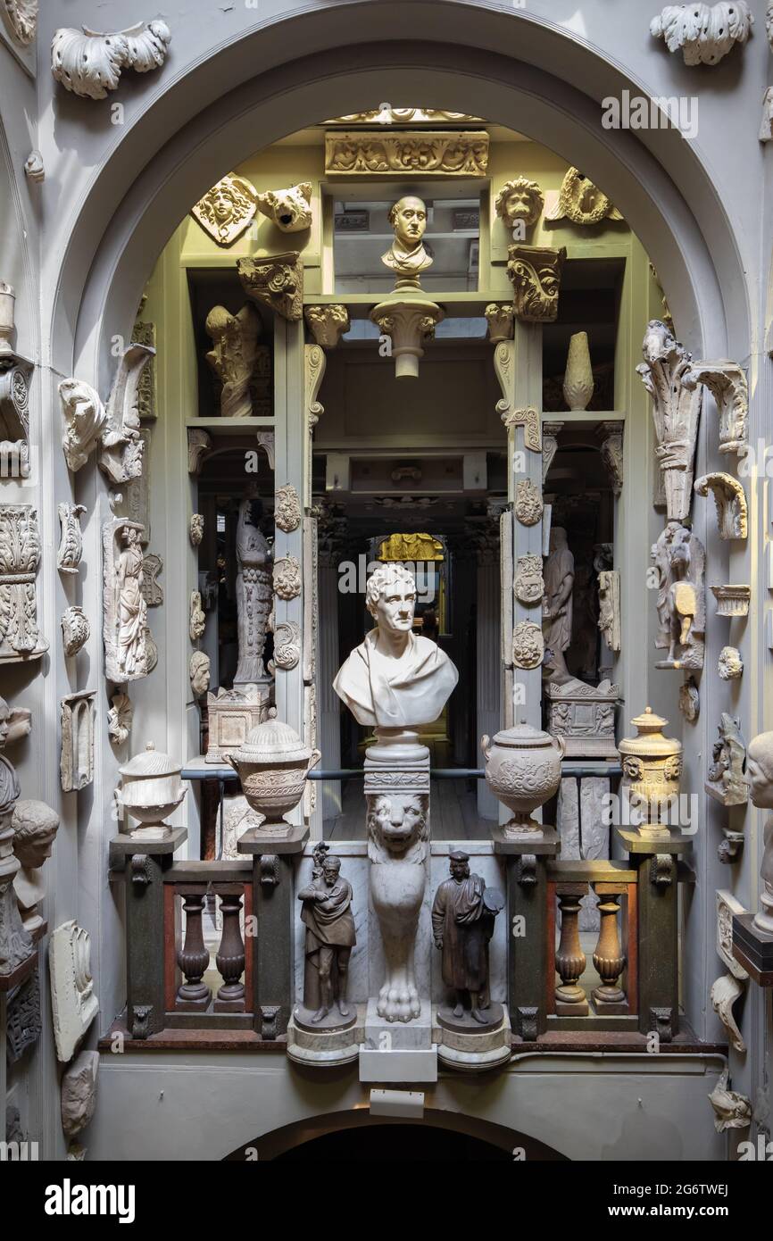 Museo de Sir John Soane, Londres, Reino Unido Foto de stock