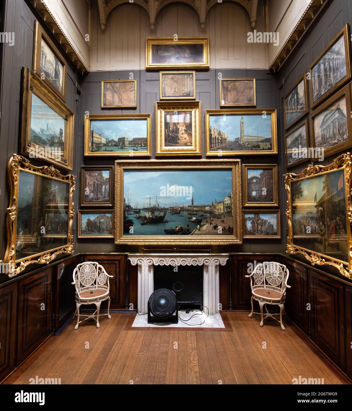 Museo de Sir John Soane, Londres, Reino Unido Foto de stock