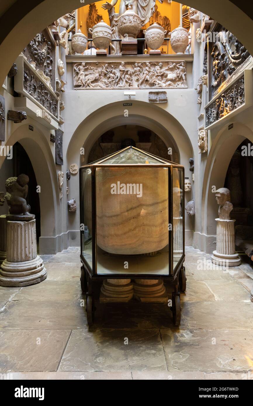 Museo de Sir John Soane, Londres, Reino Unido Foto de stock