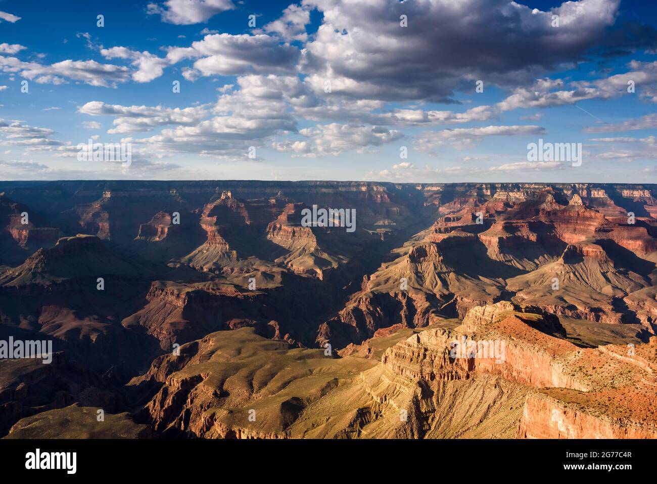 Maravilla geológica del gran cañón Foto de stock