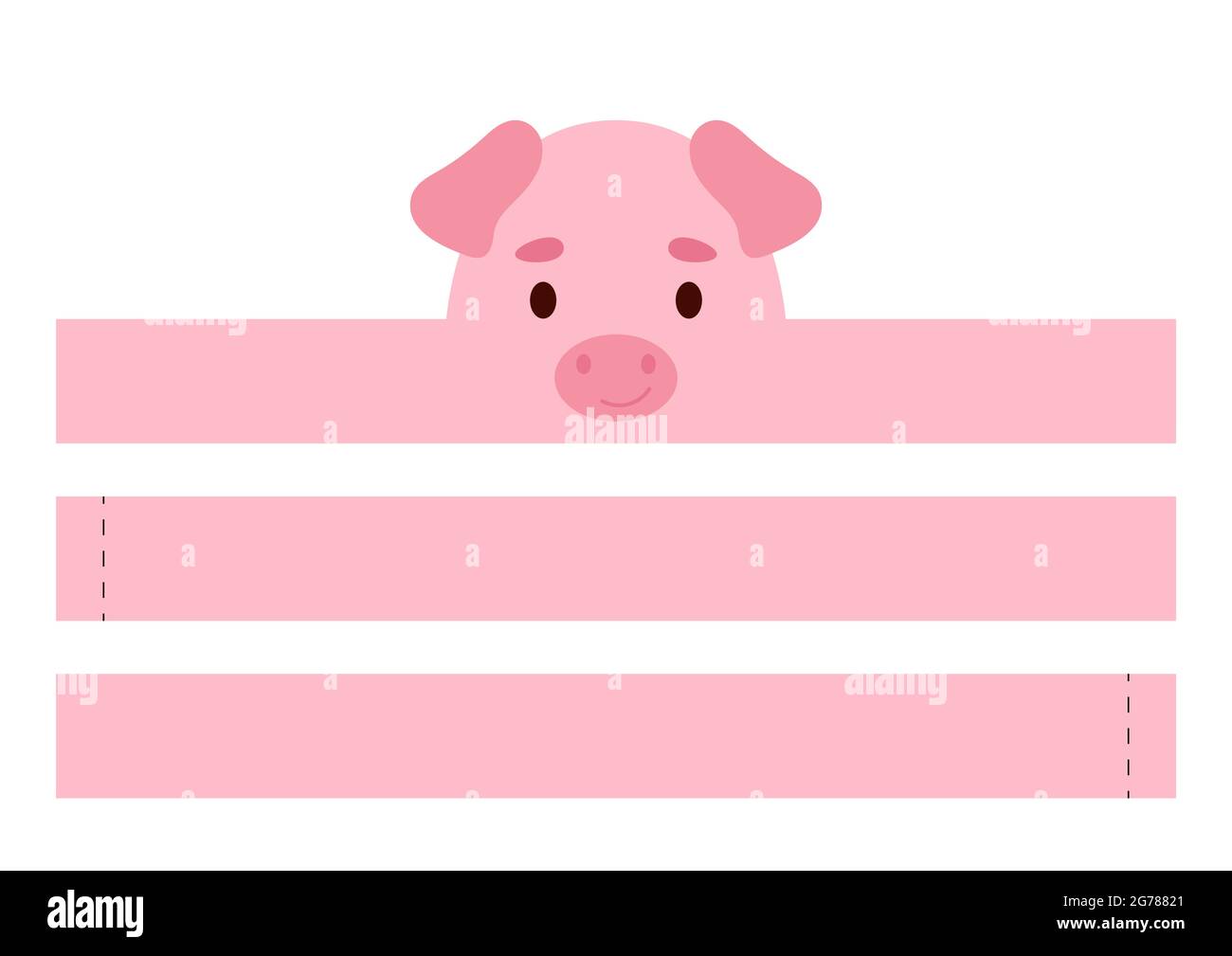 Papel Cortado Cerdo Imagenes Recortadas De Stock Alamy