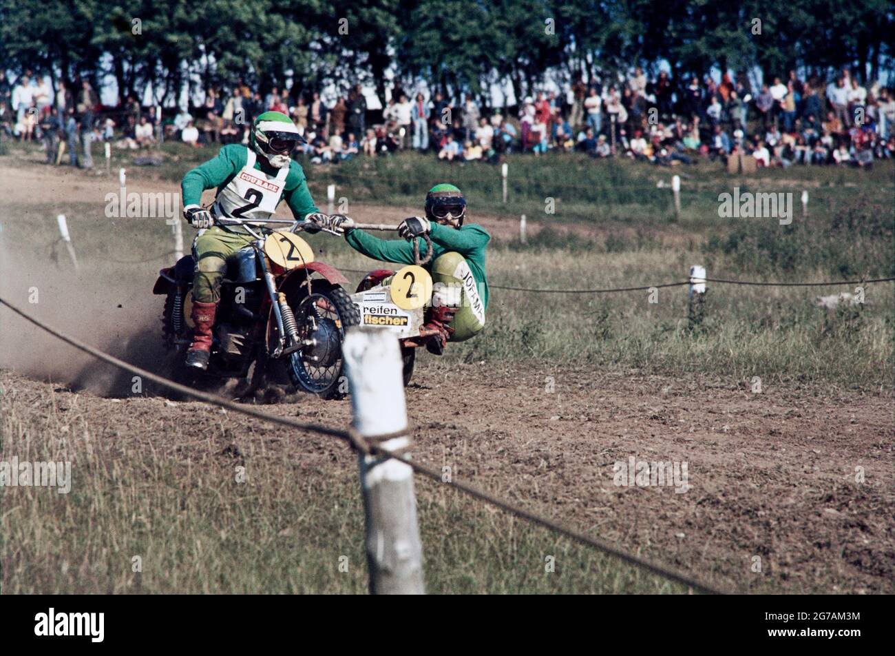 Motocross, Moto Cross, carreras MX Foto de stock