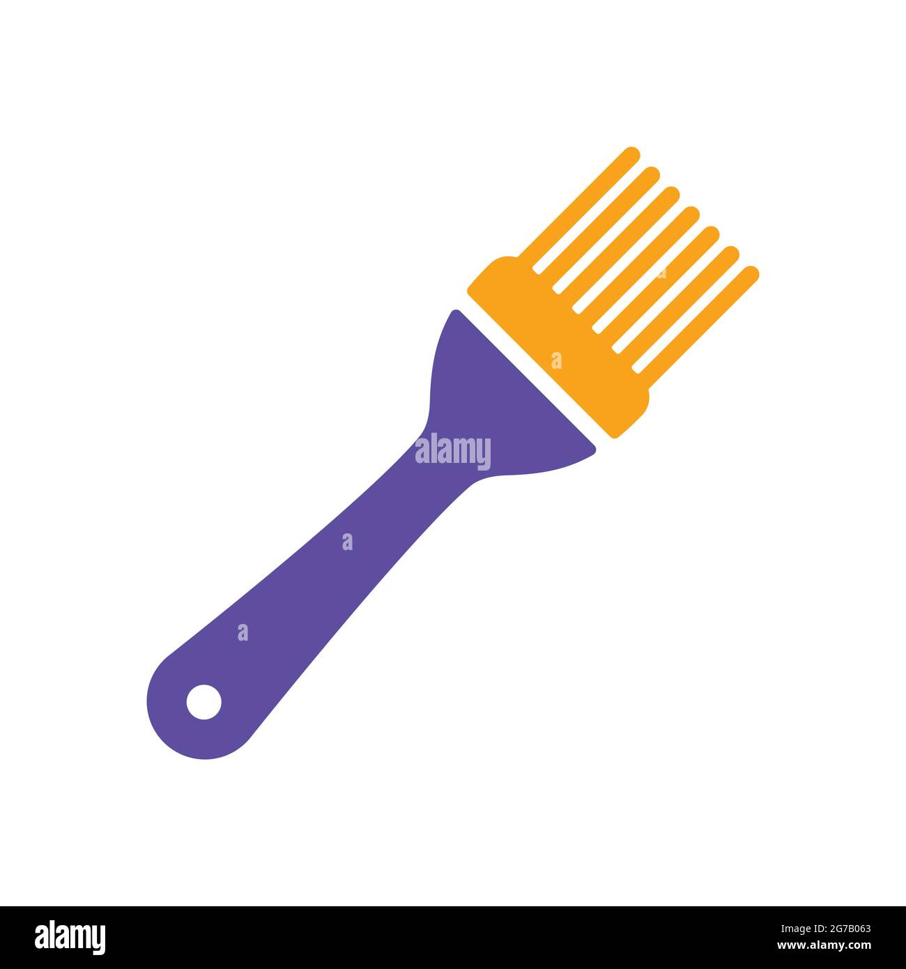 Icono de glifo vectorial de pincel de cocción de silicona. Aparatos de  cocina. Símbolo gráfico para el diseño del sitio web de cocina, logotipo,  aplicación, IU Imagen Vector de stock - Alamy