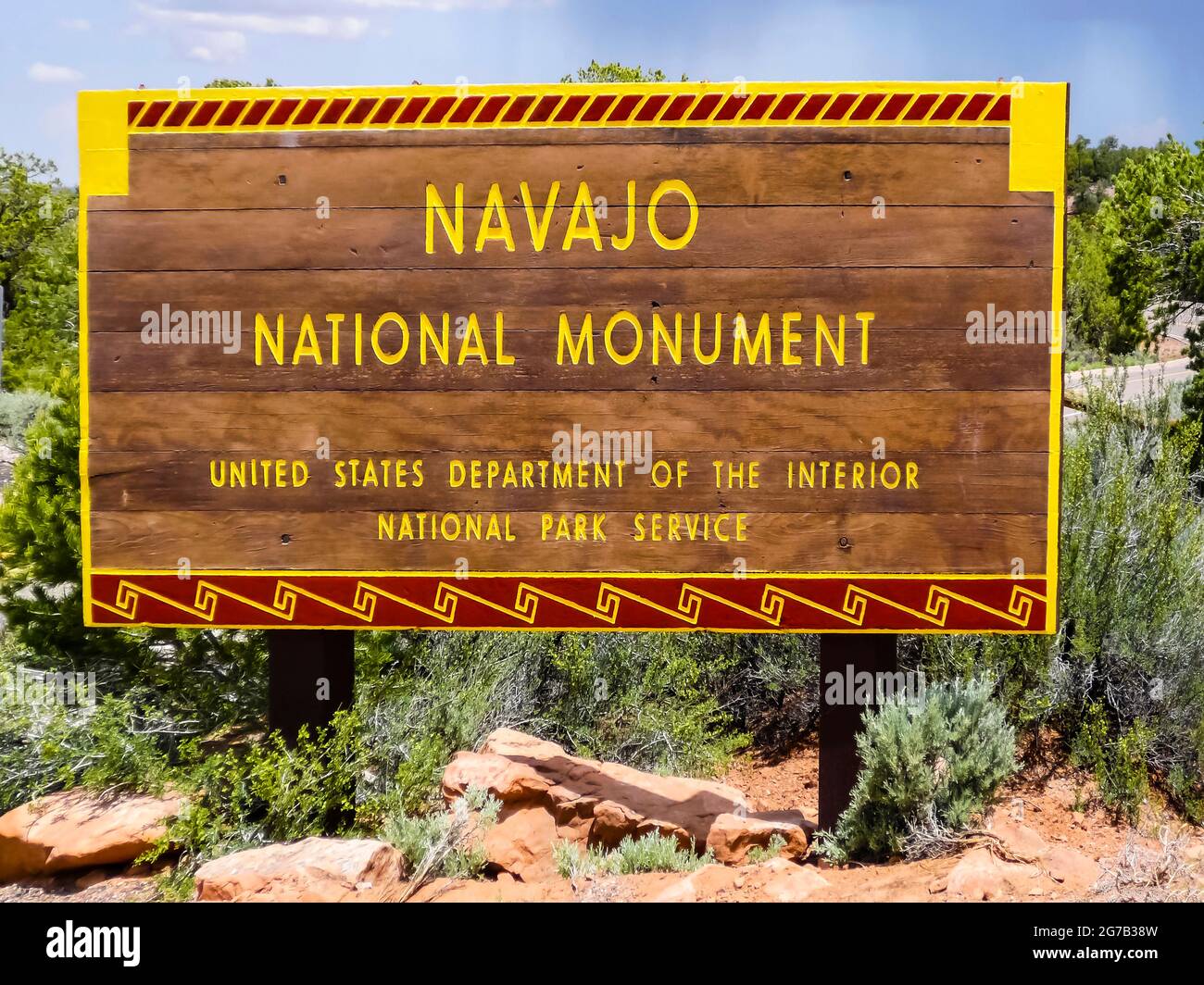 Monumento Nacional Navajo, Utah, Estados Unidos, Foto de stock