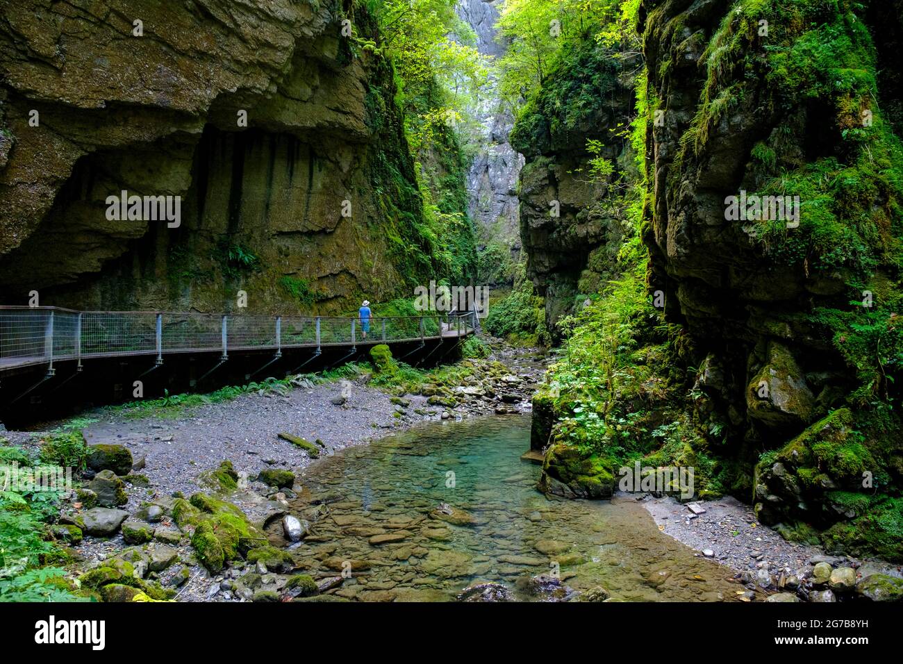 Les Gorges de Kakuetta, Gorges Kakuetta, Sainte Engrace, Sainte-Engrace,  Pirineo Occidental, Departamento Pirineos Atlánticos. Región Fotografía de  stock - Alamy