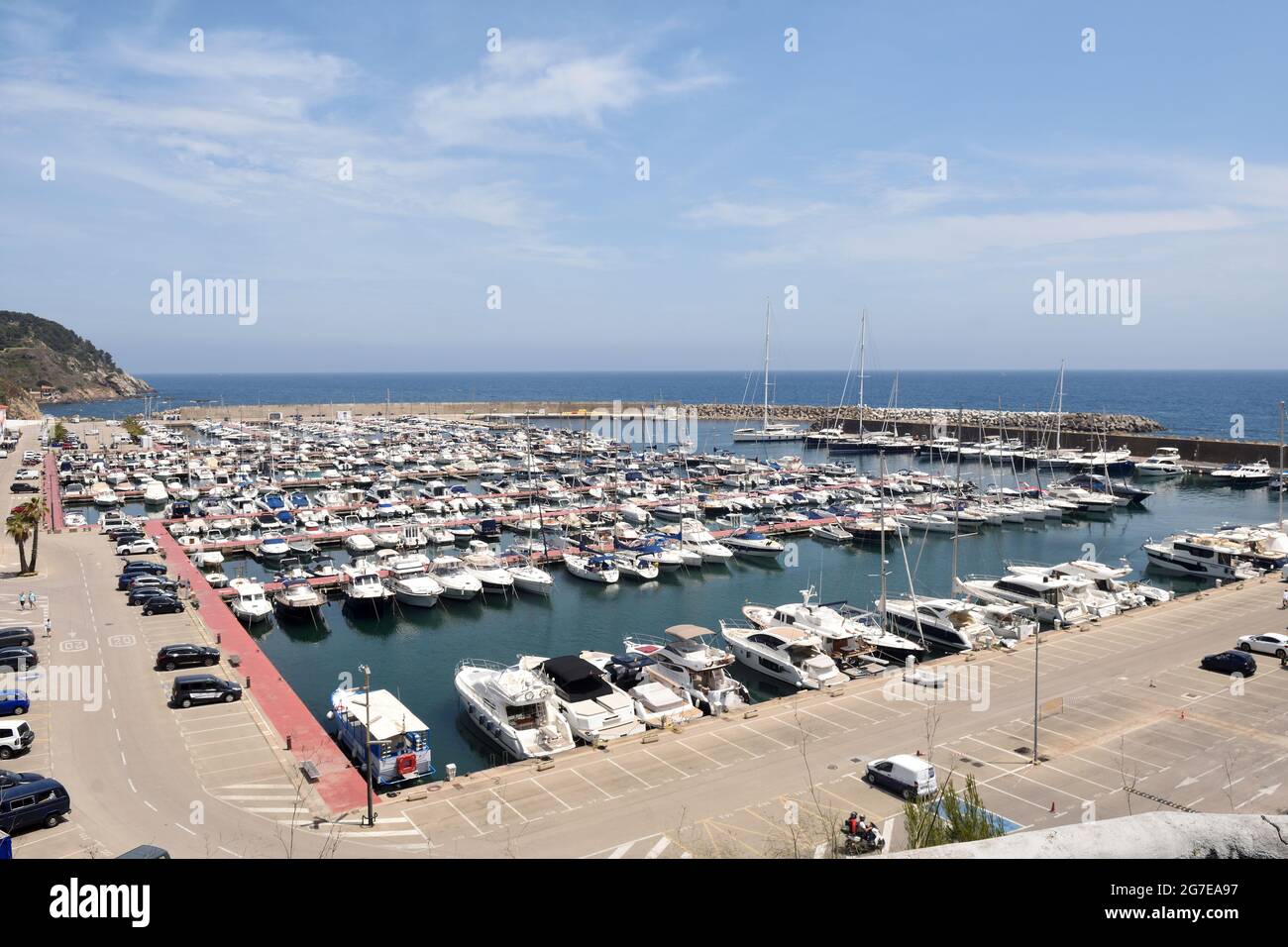 Puerto deportivo de Palamós, Costa Brava, provincia de Girona, Cataluña,  España Fotografía de stock - Alamy