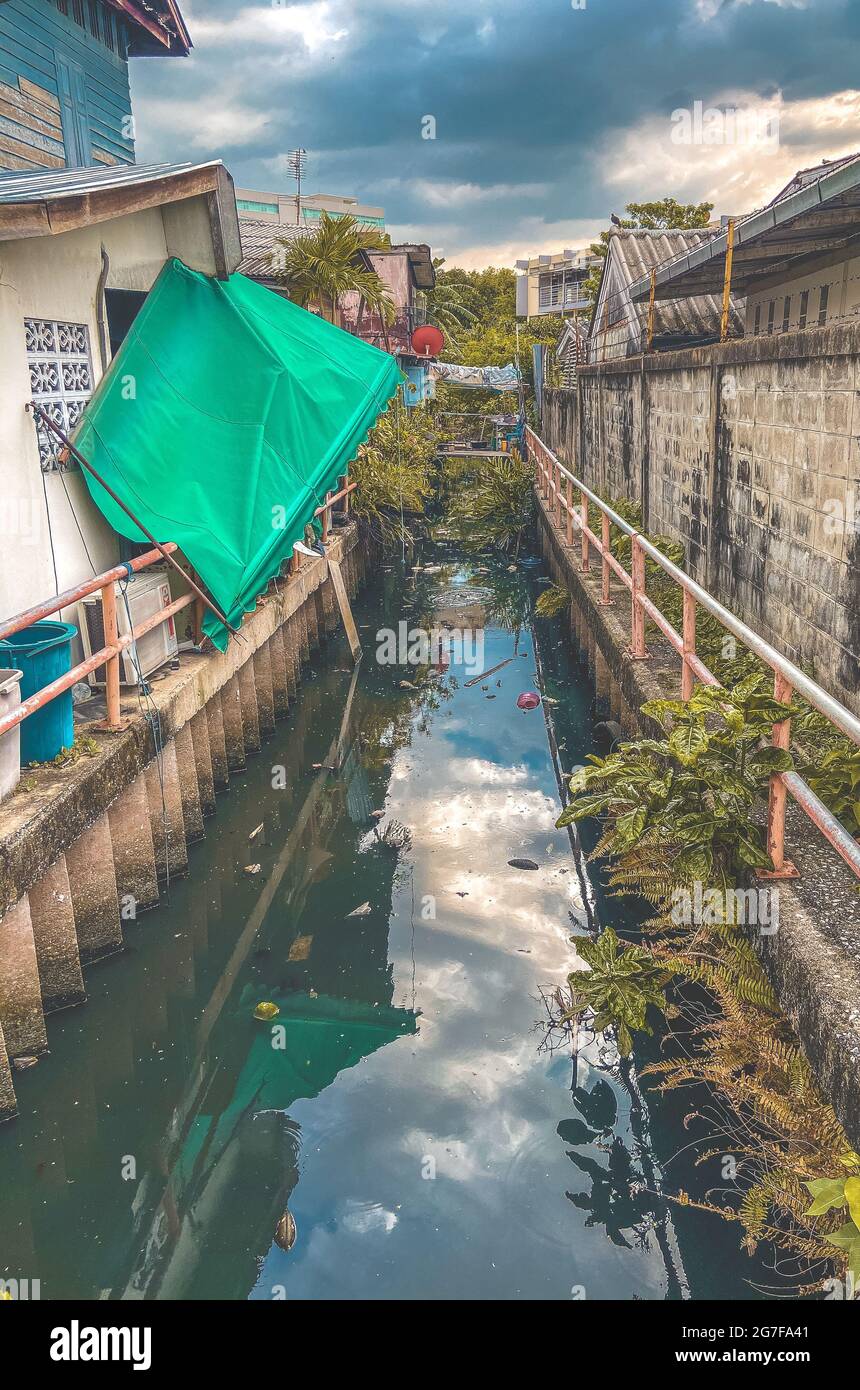 Templo Che Chin Khor y Pagoda, en Chinatown, Bangkok, Tailandia Foto de stock