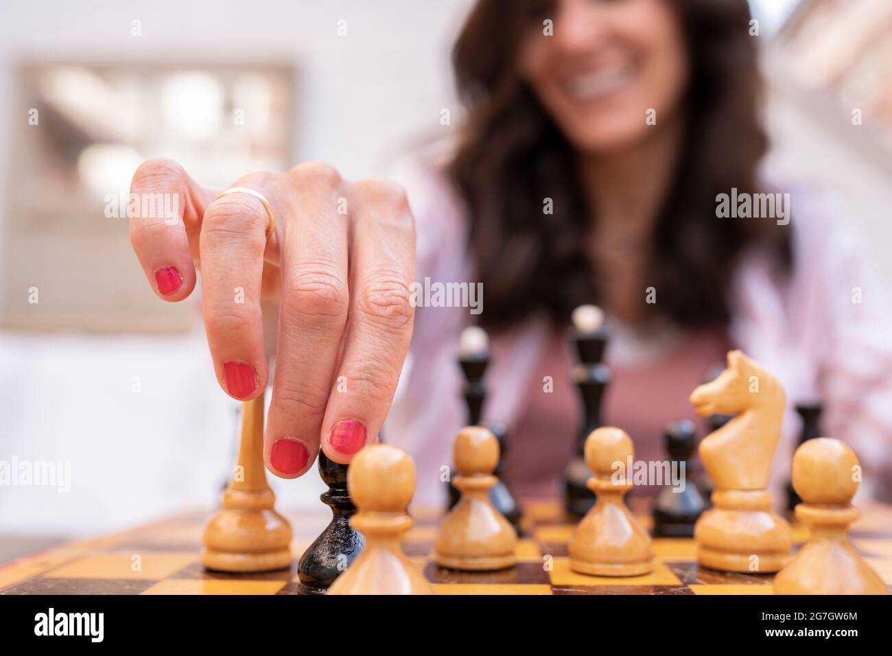 Javier Peinado gana al ajedrez en Mures