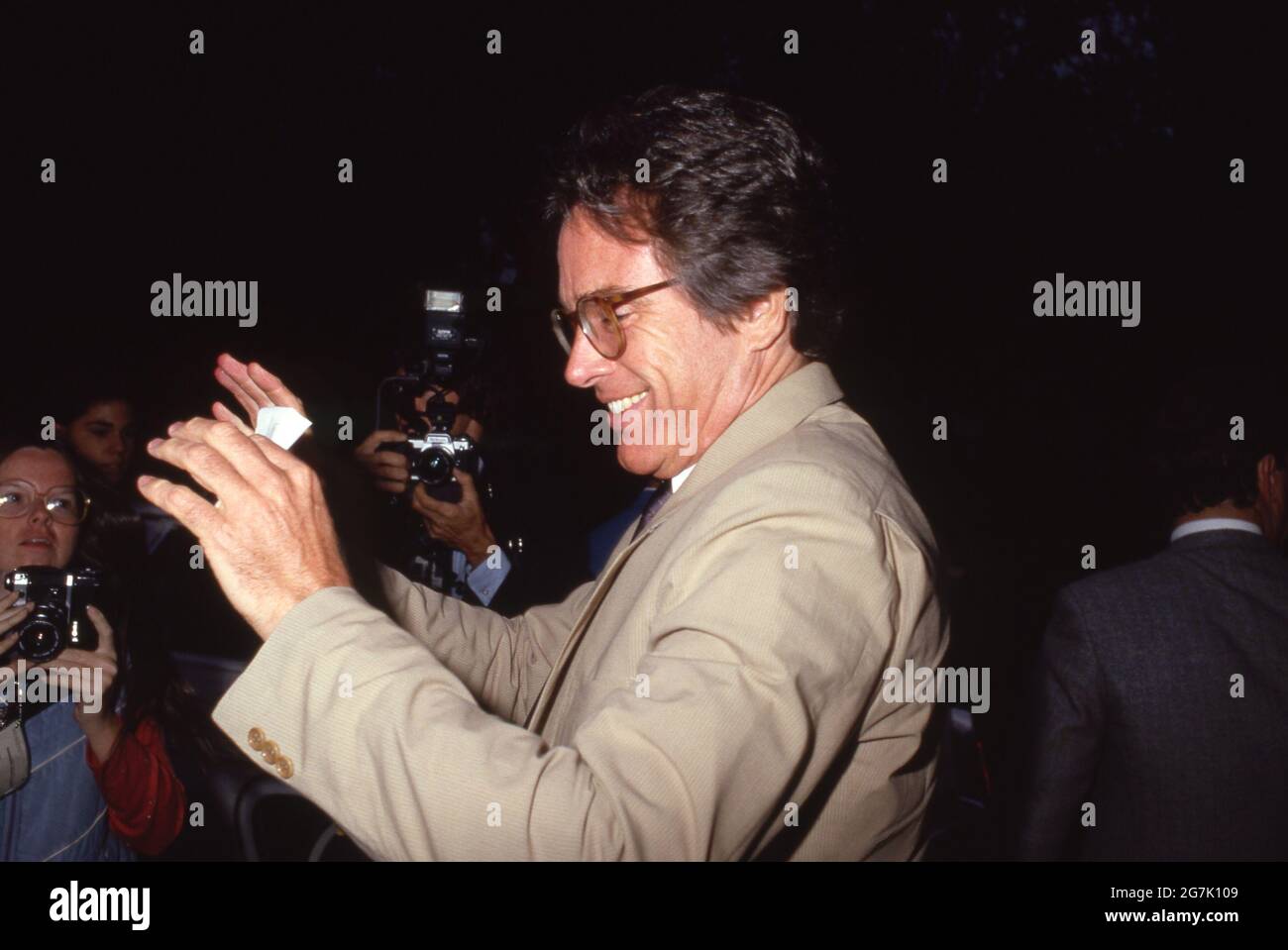 Warren Beatty Circa 1980's Crédito: Ralph Dominguez/MediaPunch Foto de stock