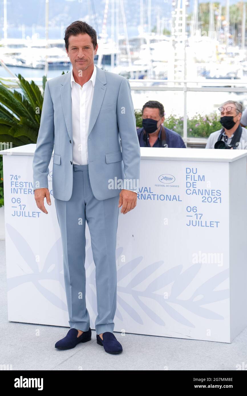 Palais des Festivals, Cannes, Francia. 15th de julio de 2021. Simon Rex posará en la 'Red Rocket' Photocall. Foto de crédito: Julie Edwards/Alamy Live News Foto de stock