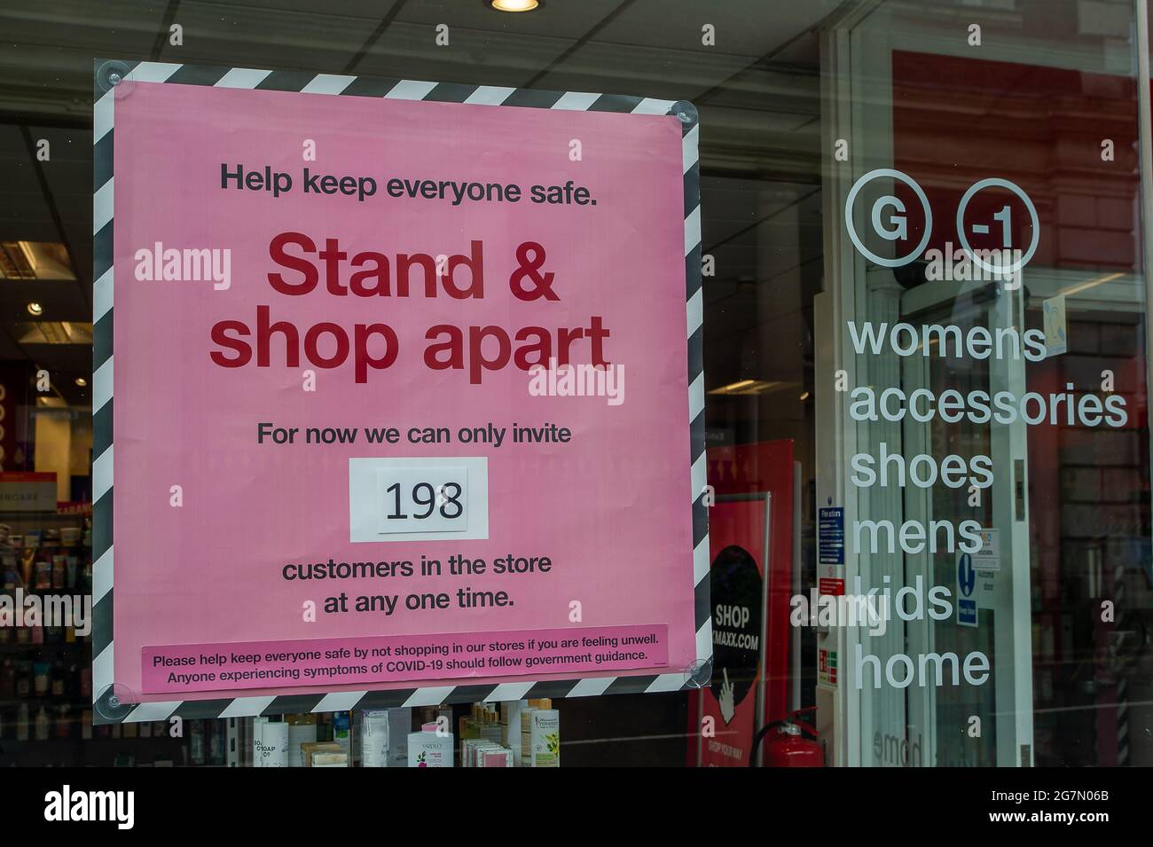 Windsor, Berkshire, Reino Unido. 14th de julio de 2021. Un aviso de