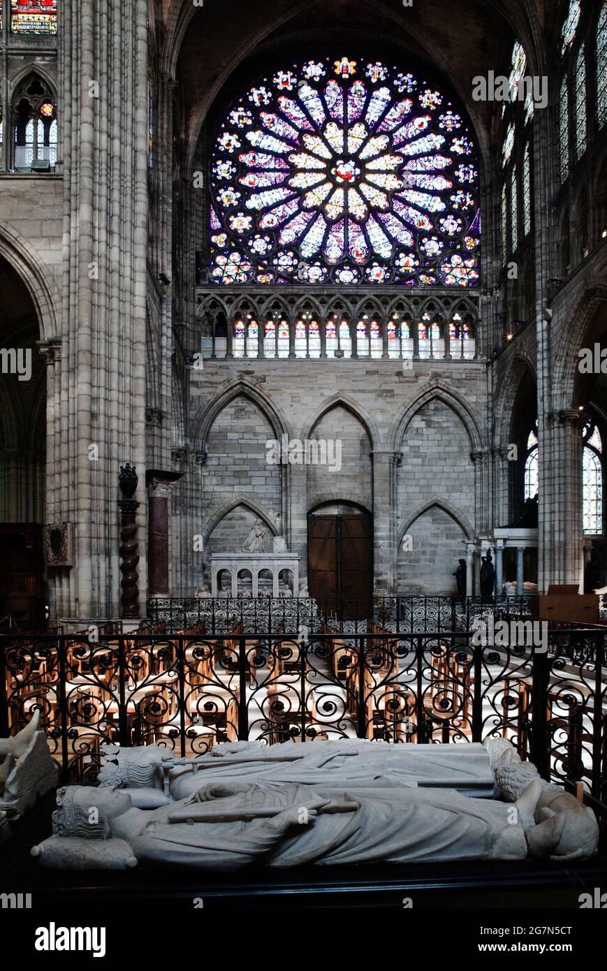 Basilica De Saint Denis Vitrales Fotografías E Imágenes De Alta Resolución Alamy 