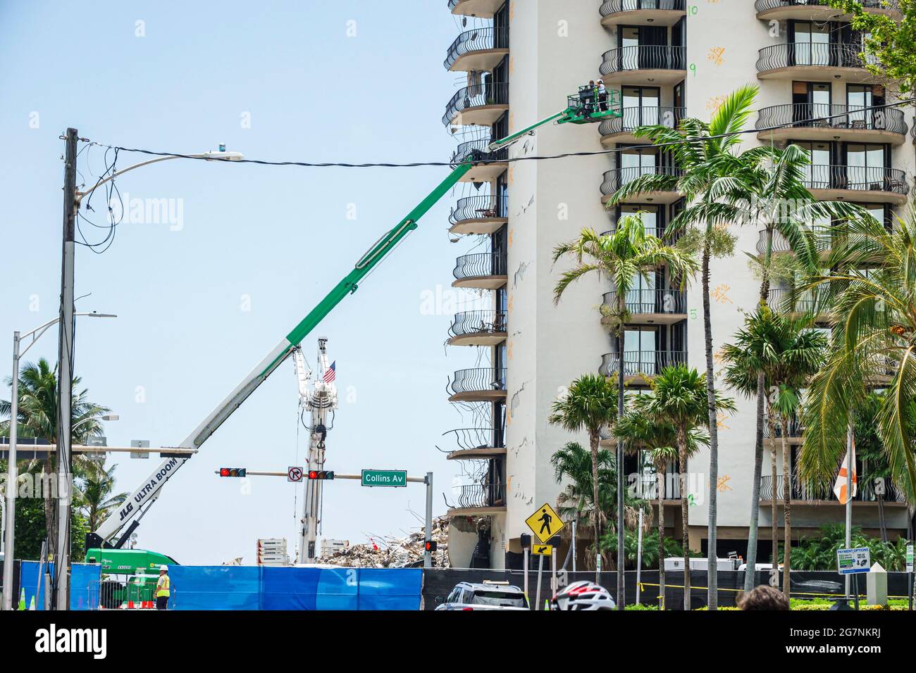 Florida Miami Surfside Champlain Towers South condominio edificio
