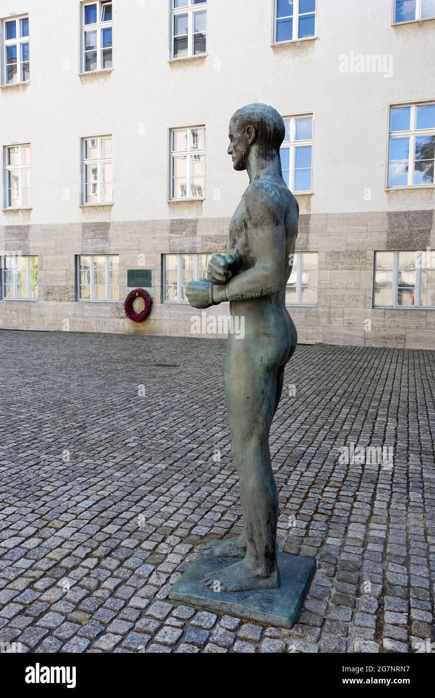 Monumento a la Resistencia Alemana, Bendlerblock, Berlín, Alemania Foto de stock