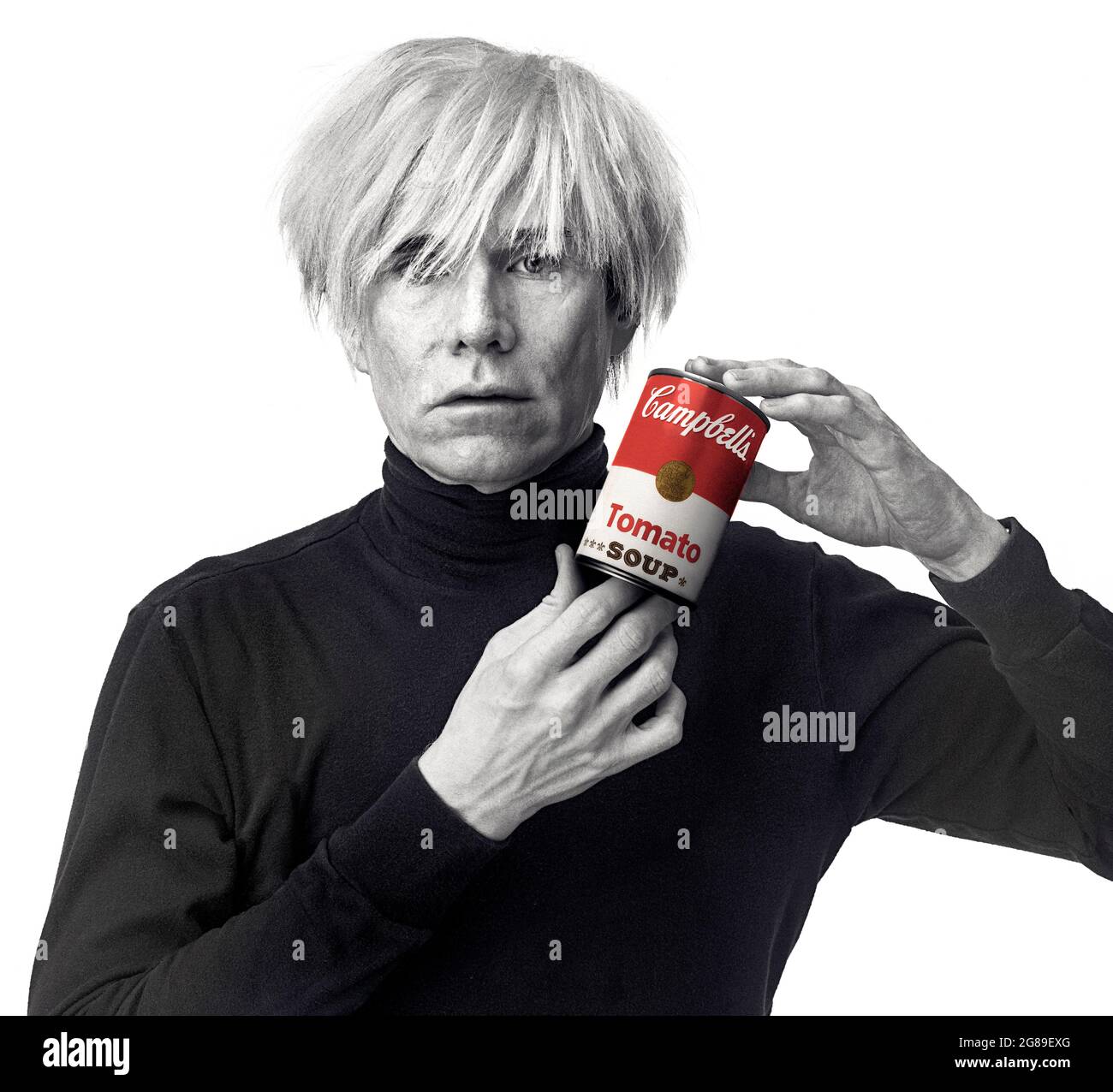 Artista Andy Warhol Foto de stock