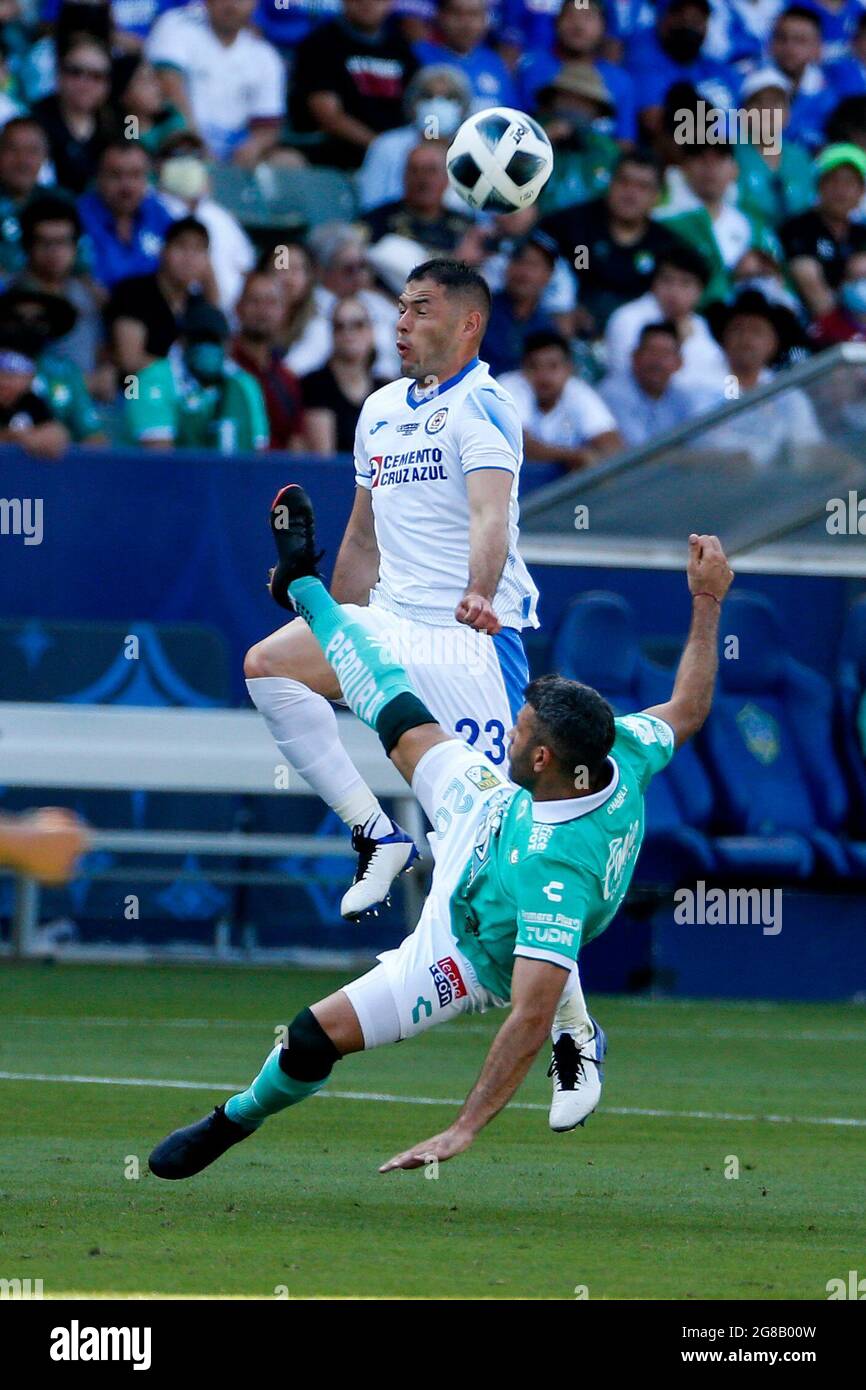 Carson, California, Estados Unidos. 18th de julio de 2021. Cruz Azul