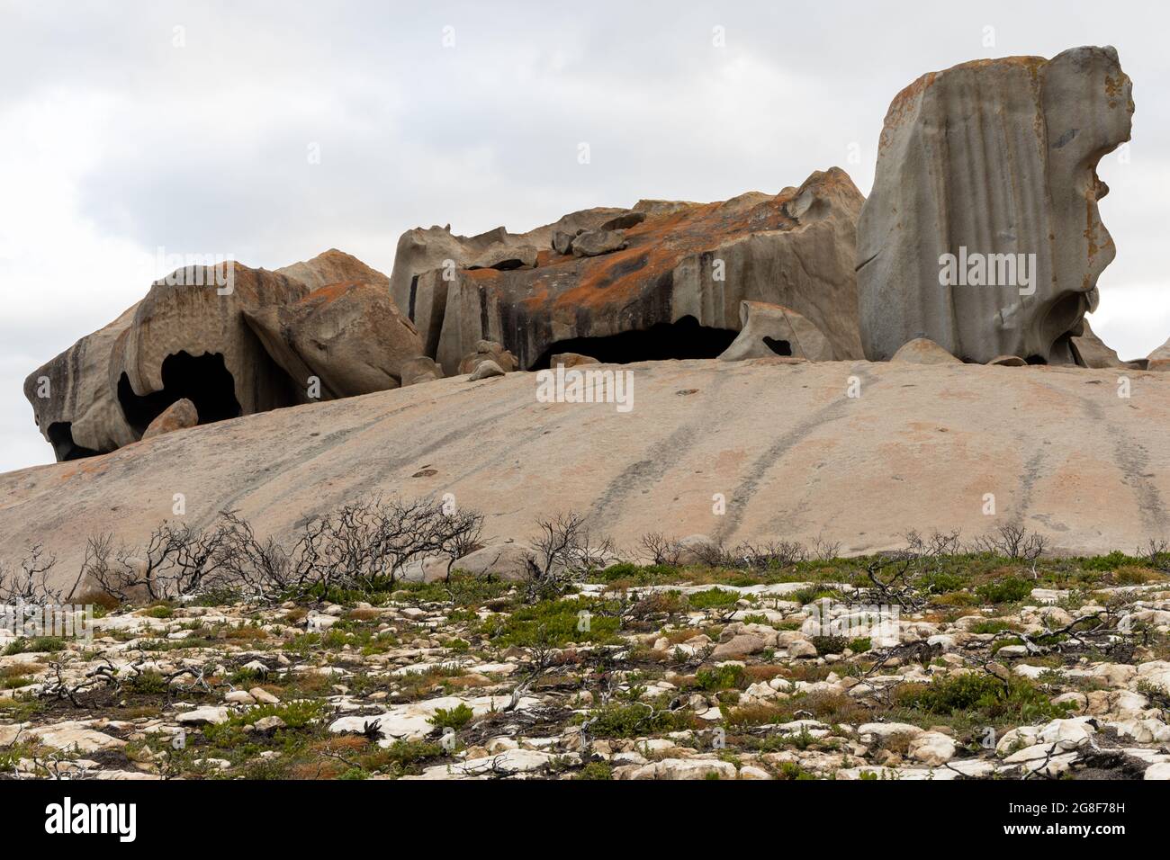 Remarkable Rocks en la Isla Canguro de Australia del Sur el 10th 2021 de mayo Foto de stock