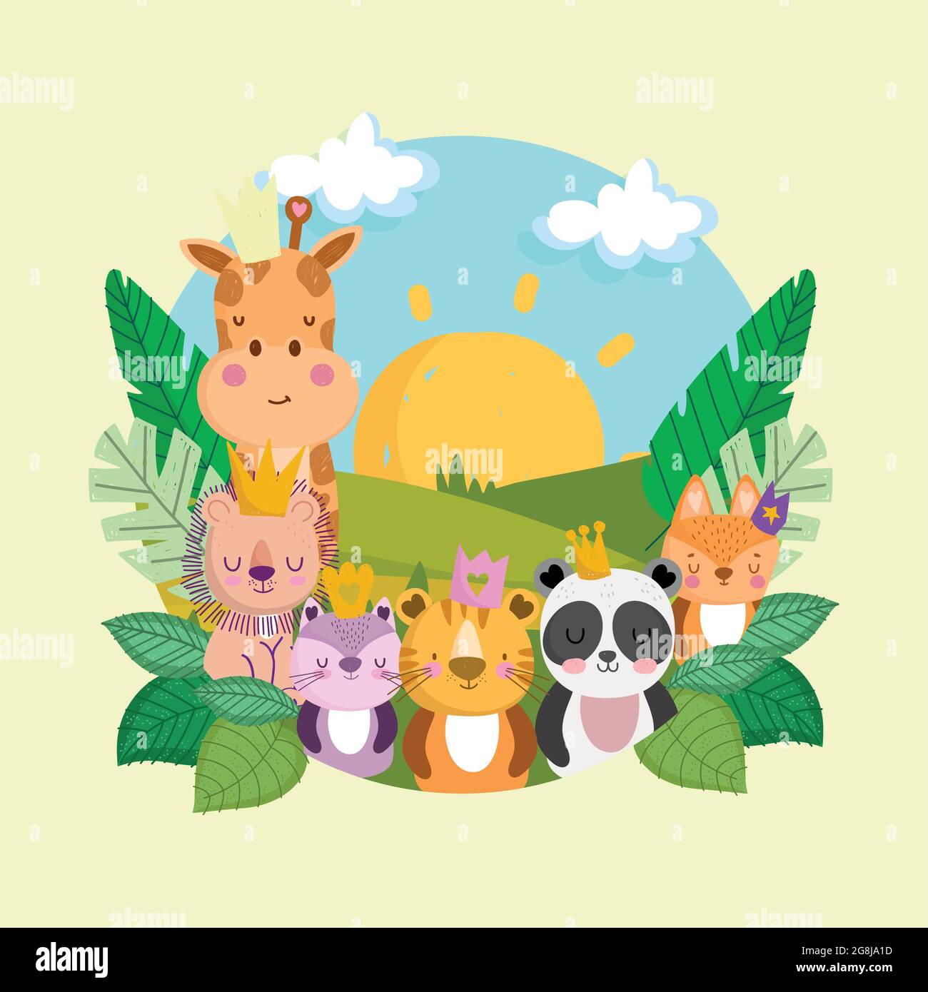 dibujos animados animales de la selva Imagen Vector de stock - Alamy dibujos animados animales de la selva Imagen Vector de stock - Alamy