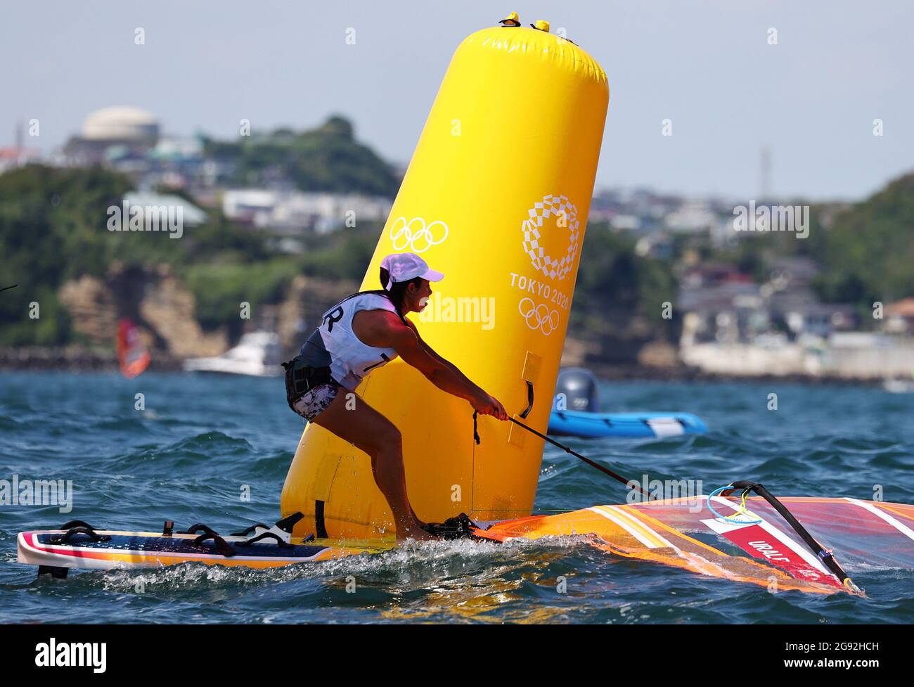 Juegos Olimpicos De Tokio 2020 Sesion De Entrenamiento De Vela Puerto De Yates De Enoshima Tokio