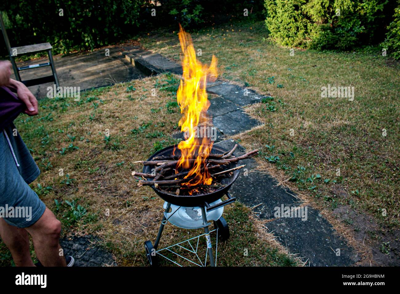 Encendedores de chimenea para barbacoa, restos de madera de fuego