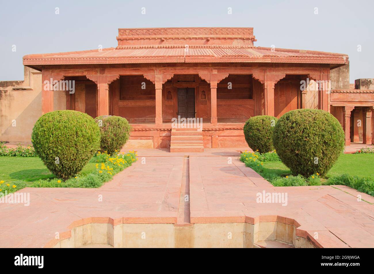 Hermosa arquitectura de Fatehpur sikri, Agra, Uttar Pradesh, India Foto de stock